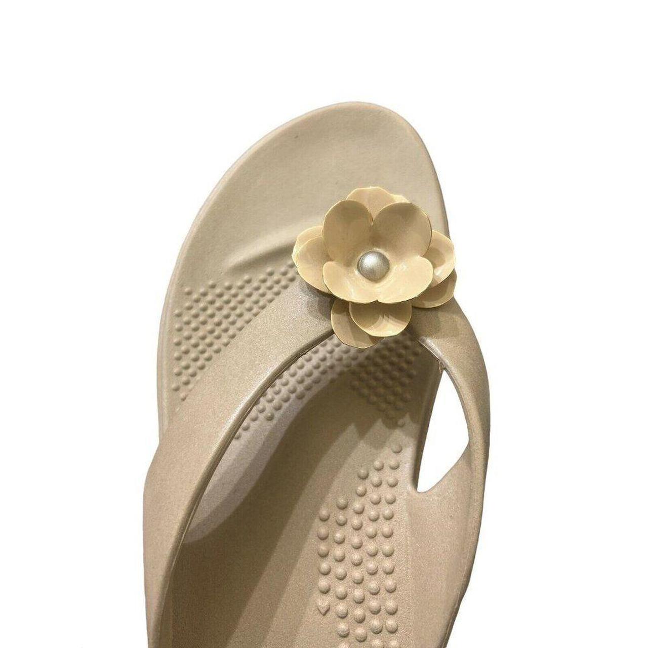Source Unknown Women's Flip flops - Tan - US 10 –… - image 3