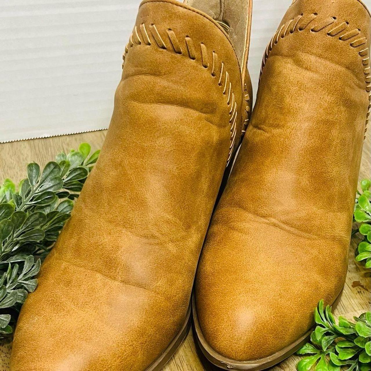 Source Unknown Women's Sock Boots - Tan - US 10 –… - image 3