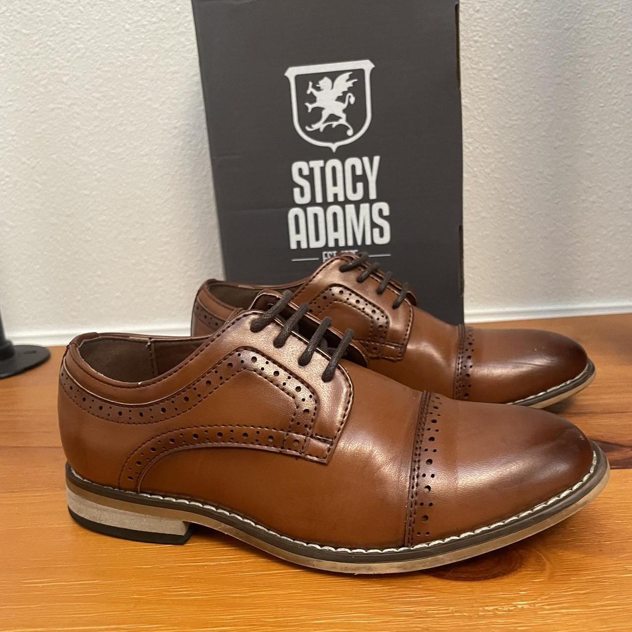 Stacy adams men's dickinson cap toe oxford deals