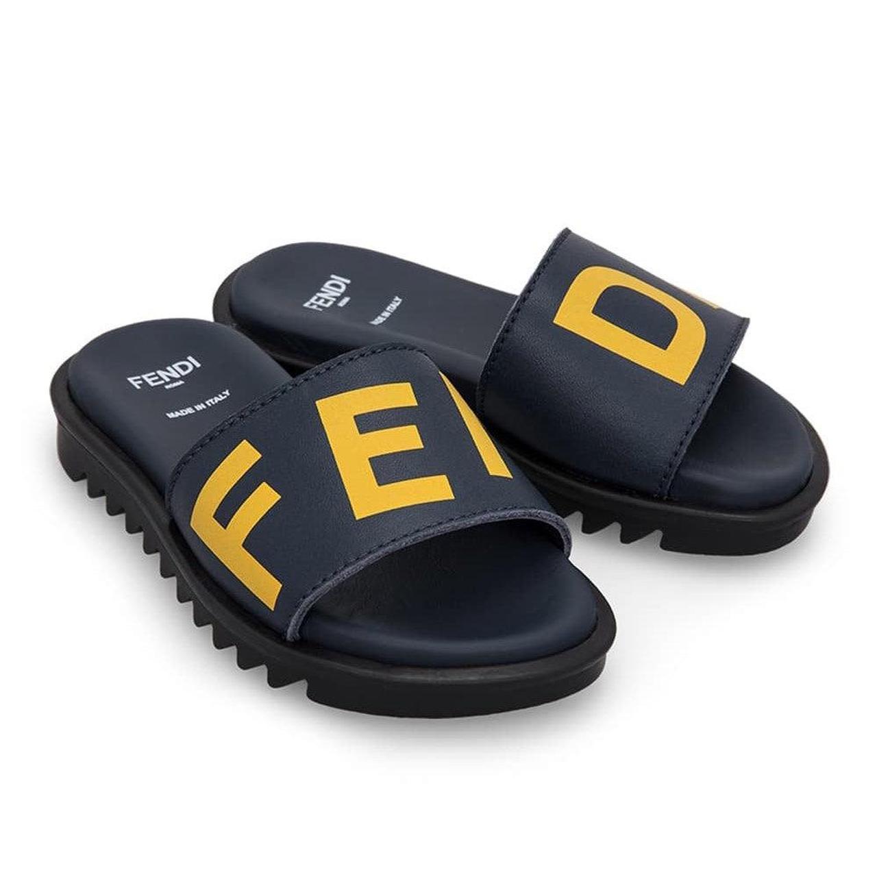 Fendi Kids Slipper Size EU 33 US 6 7 These slide