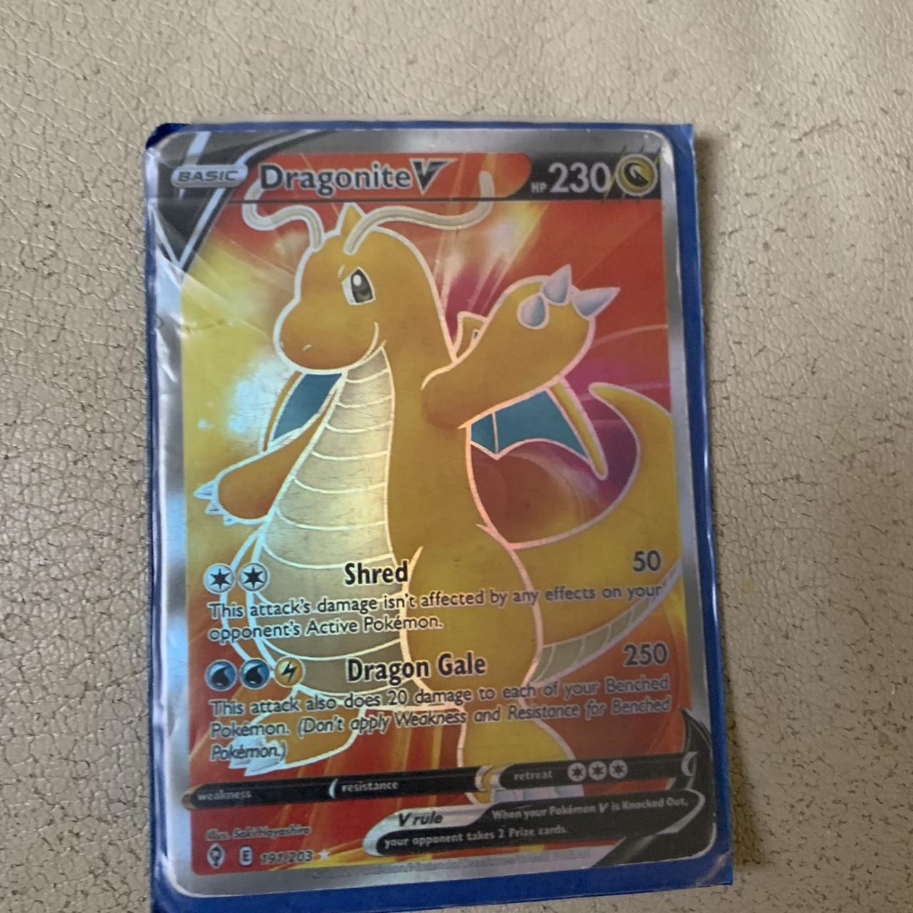 Dragonite V evolving skies holo ultra rare hotsell