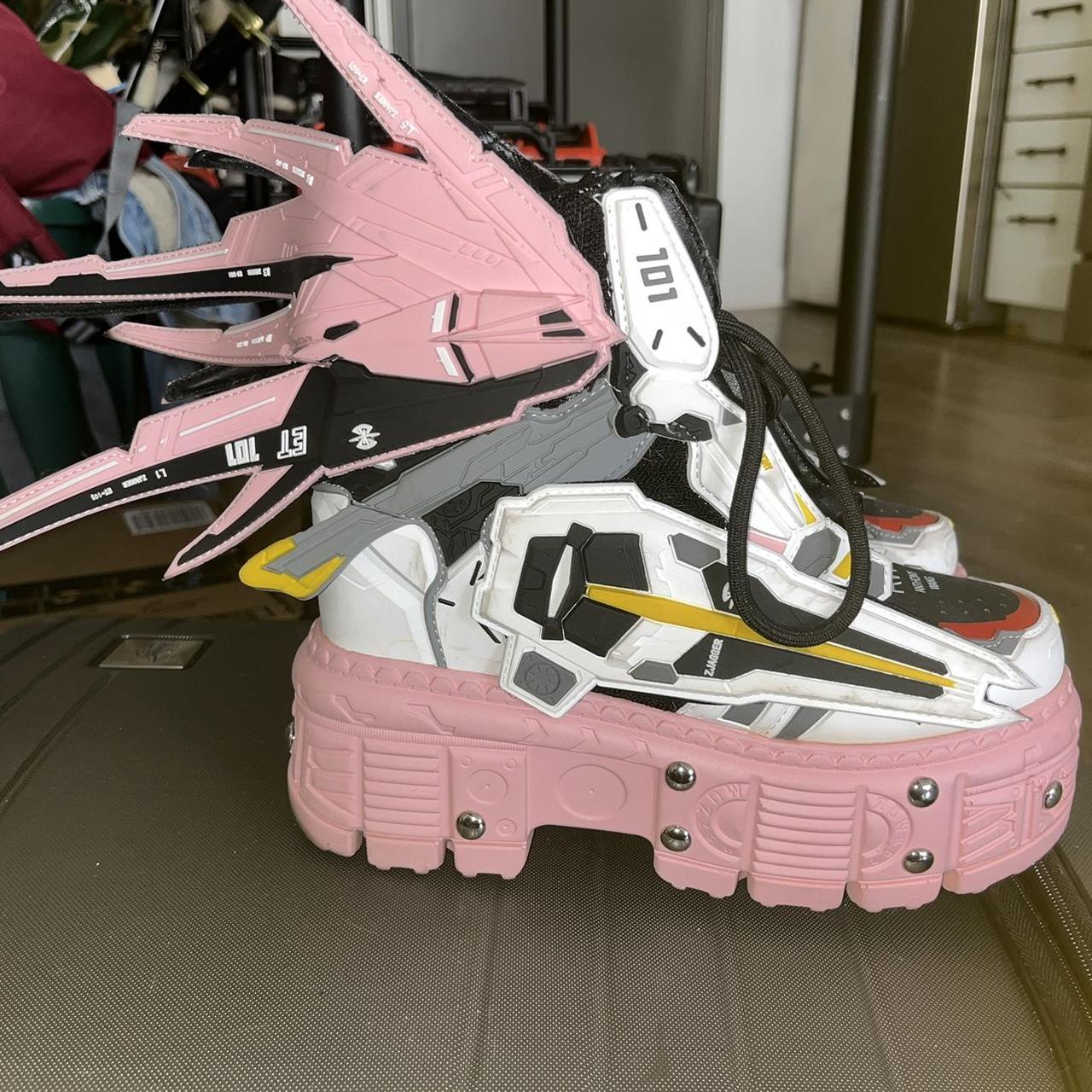 【最終価格】ANTHONY WANG S 04 PINK ガンダム　スニーカー S 04 - Pink - Anthony Wang