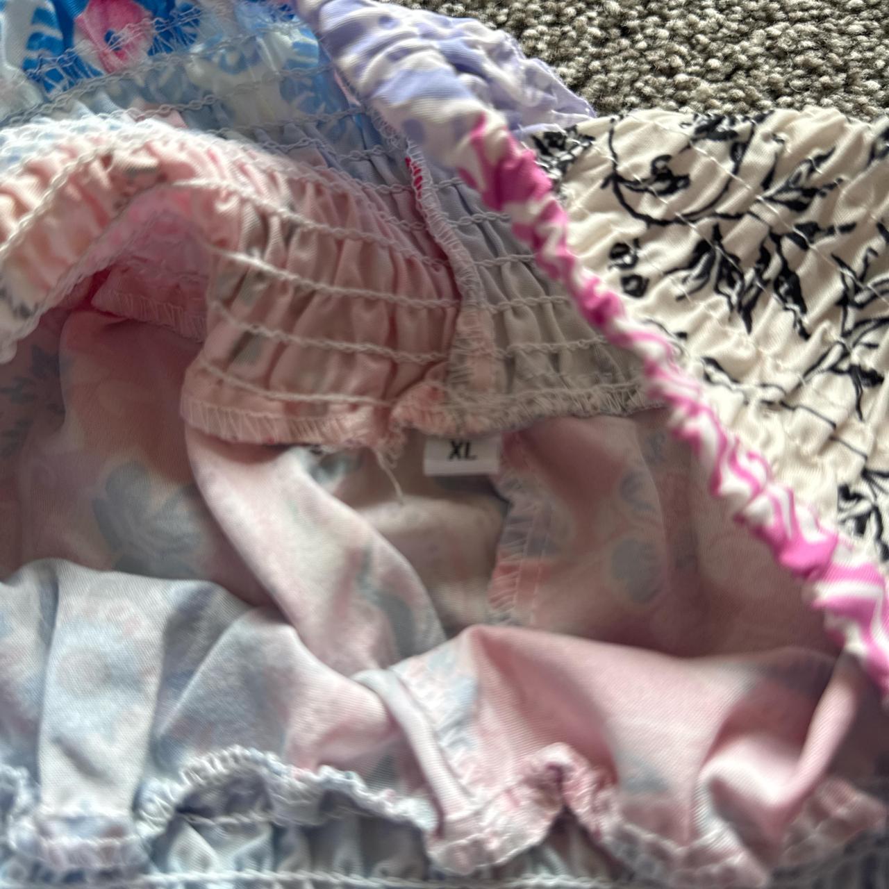 Women's Patched Pants - Multi - XL – Patchwork Pa… - image 2