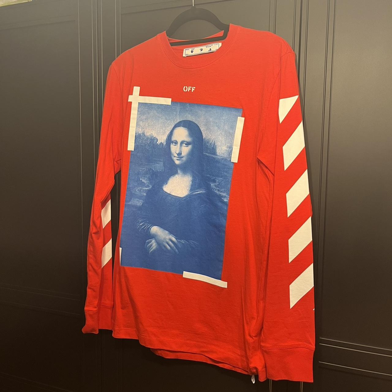 Off White Long Sleeve Mona Lisa T, Brand new