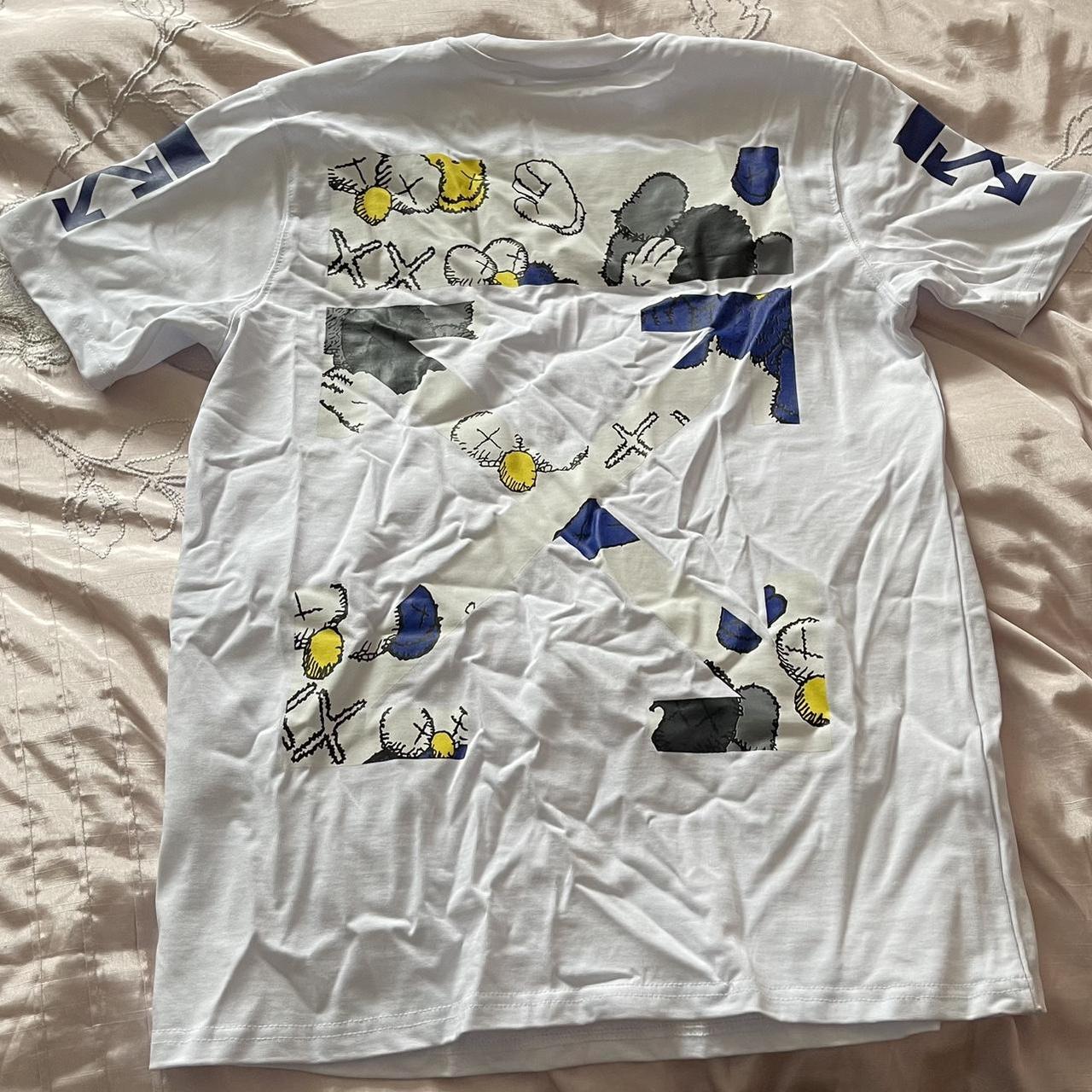 KAWS x Off-White shirt (with tags) #designer | Depop