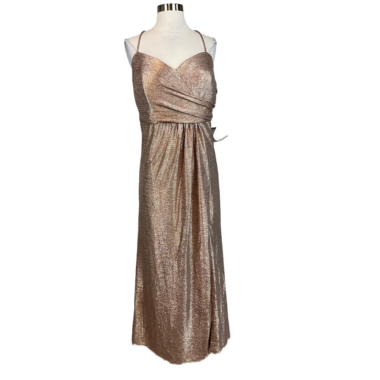 Nightway rose gold sequin dress best sale