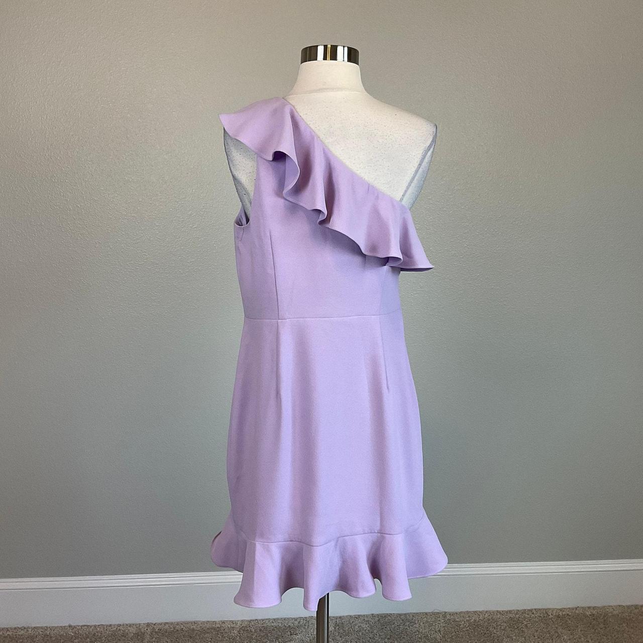 Aidan mattox purple dress best sale