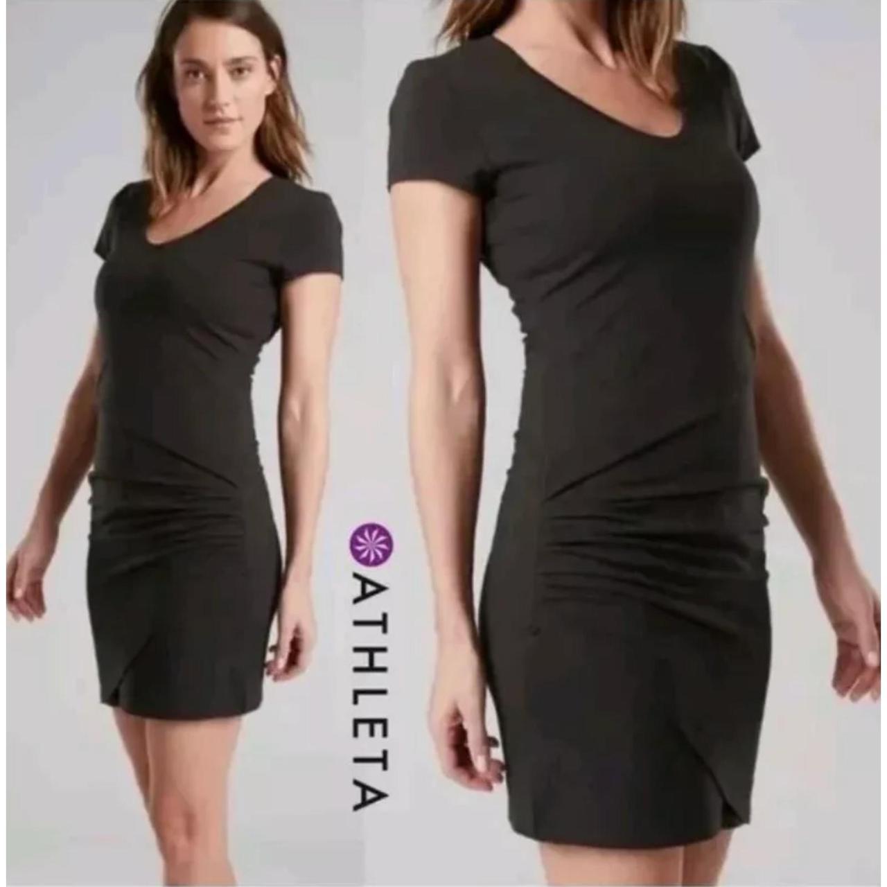 Athleta ruched dress best sale