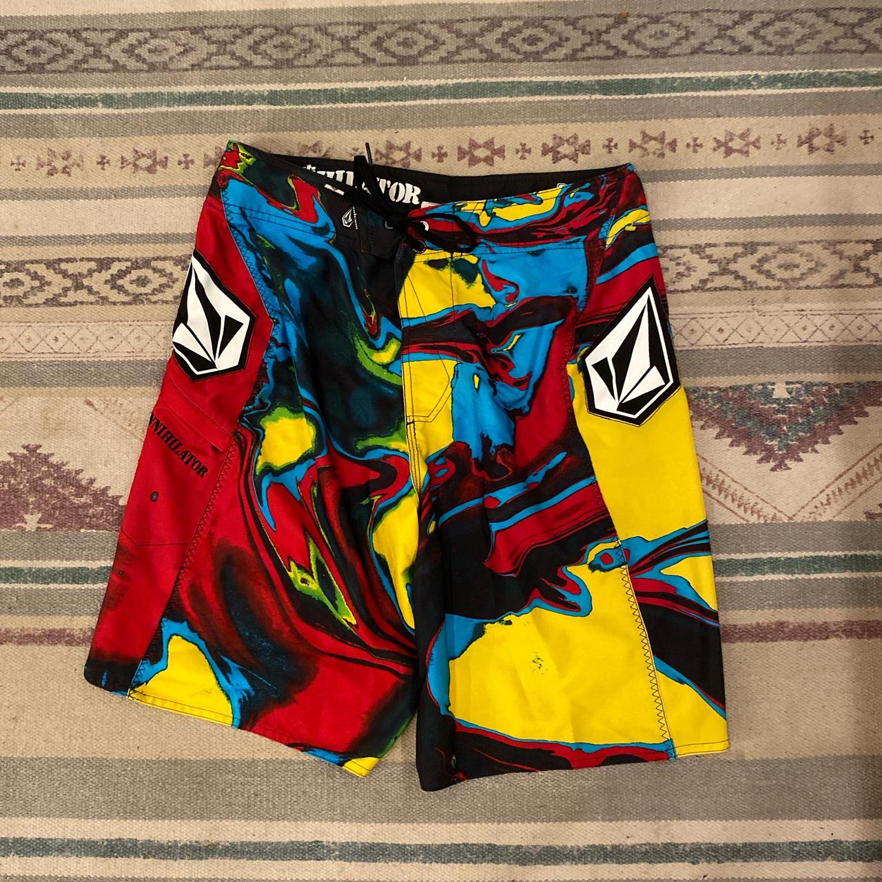 Volcom Men's Shorts - Multi - 33" – Volcom multi-… - image 1