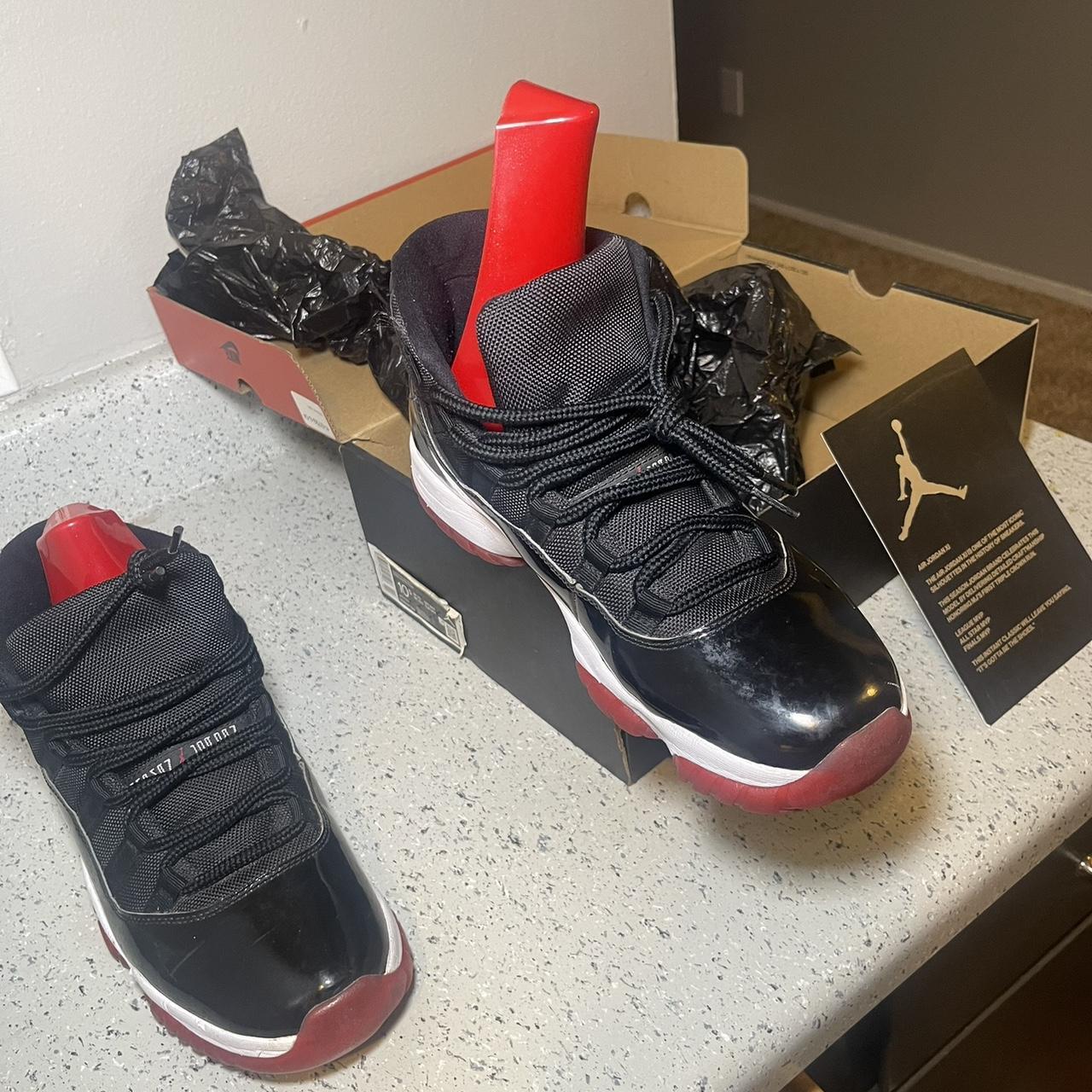 Air Jordan 11 ブラック/レッド 10.5【鑑賞用】 NIKE｜OGモデルを忠実に再現した エアジョーダン11 ブレッド が