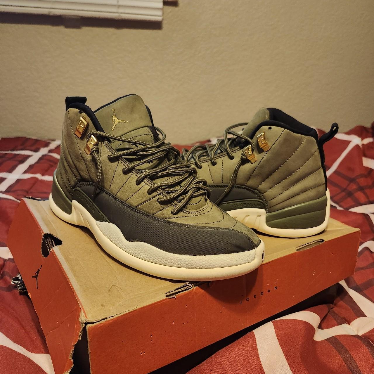 Khaki shops jordan 12