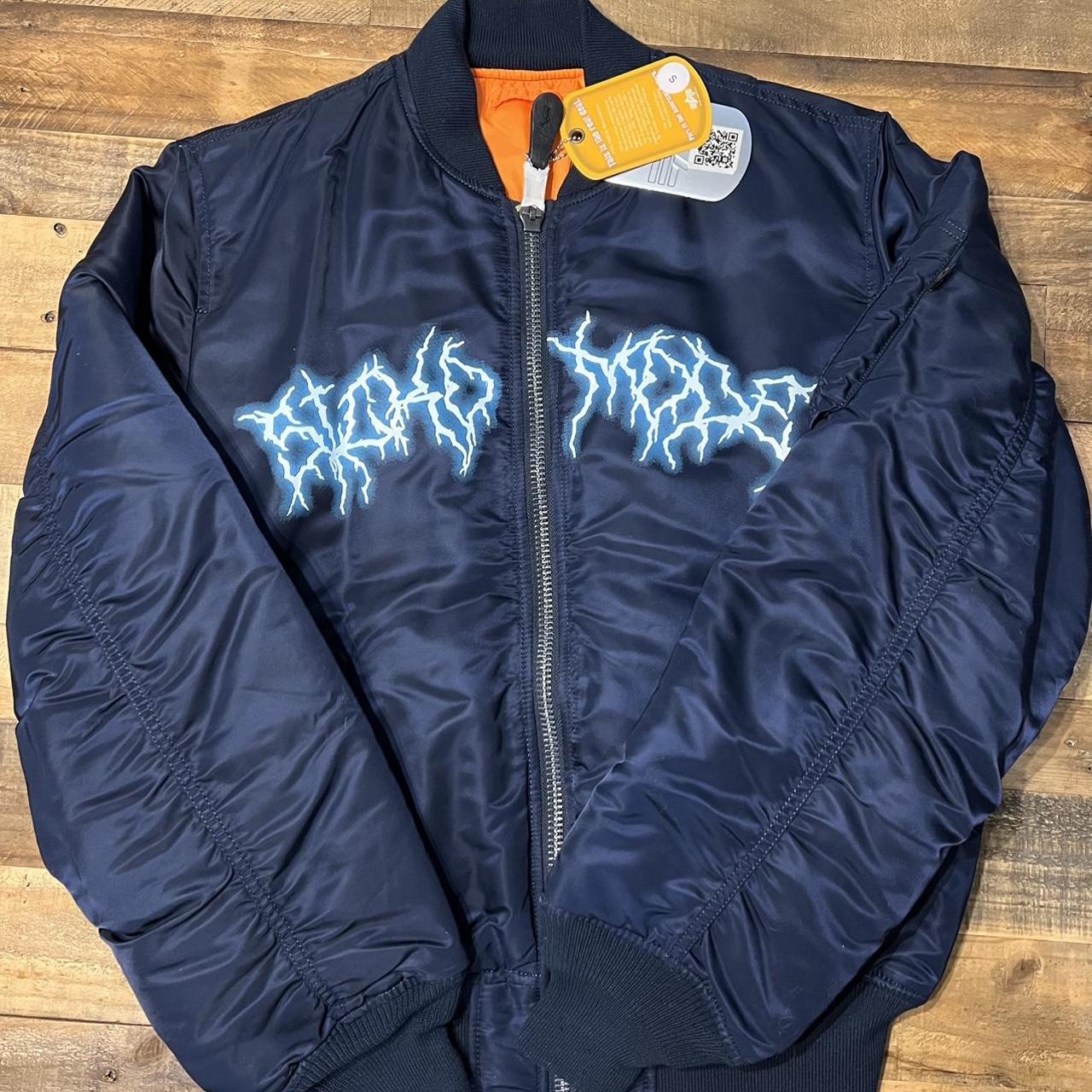 Alpha Industries x Travis Scott x Astroworld Bomber... Depop
