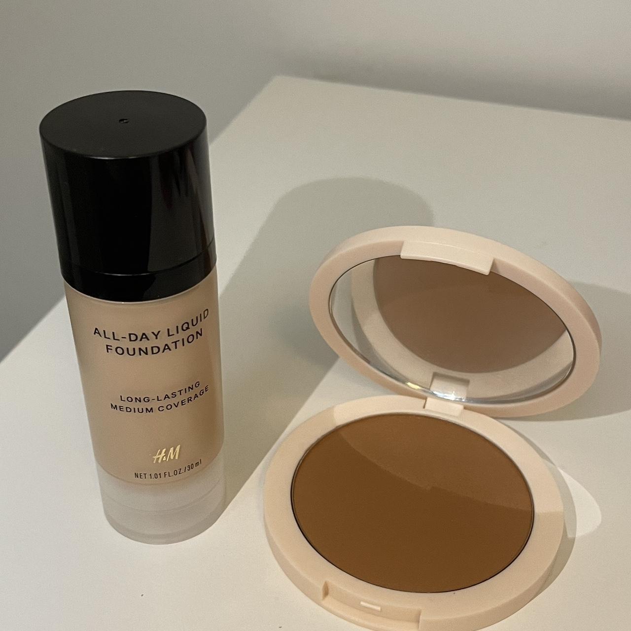 H M foundation bronzer