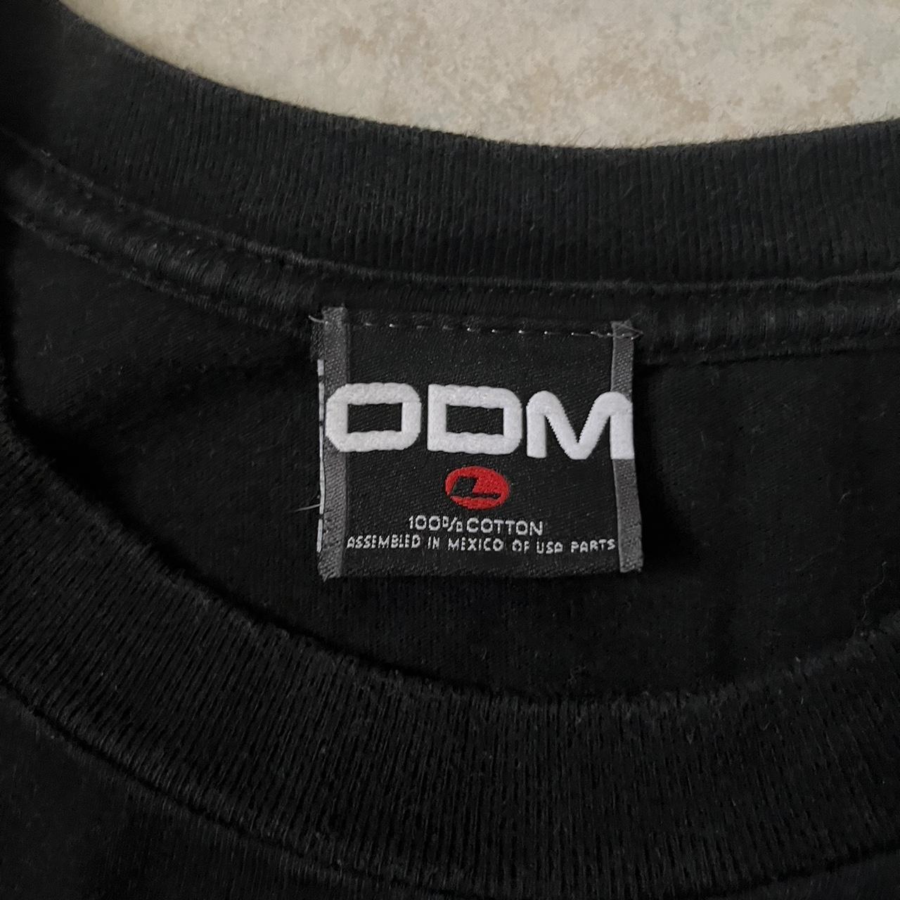 Black and Red ODM band T #metal #orangecounty... - Depop