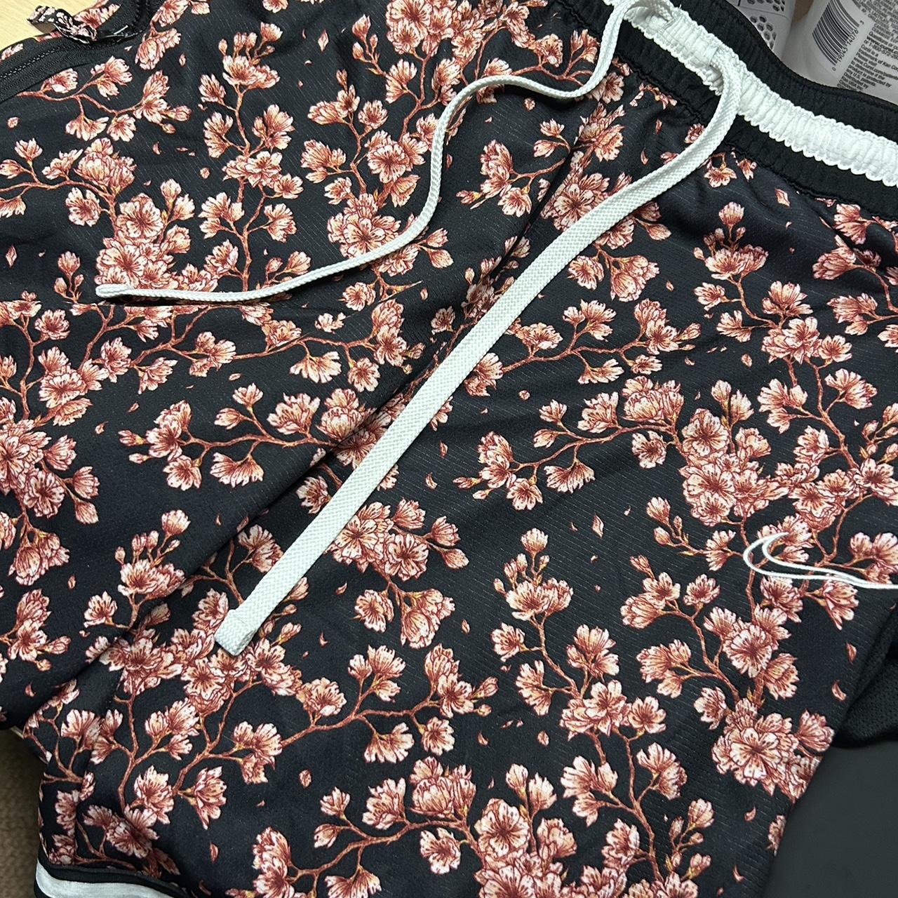 nike floral shorts mens