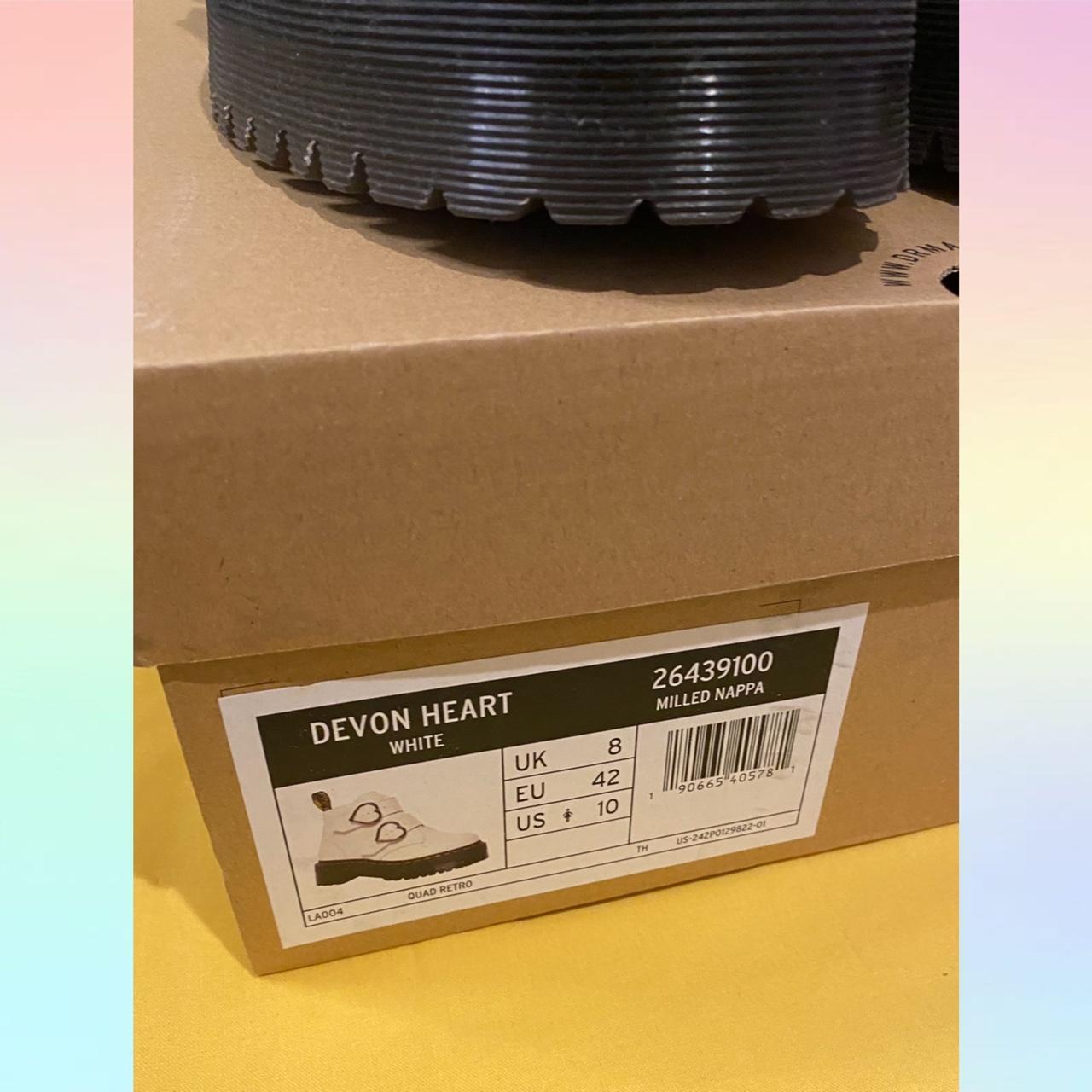 devon heart dr martens white