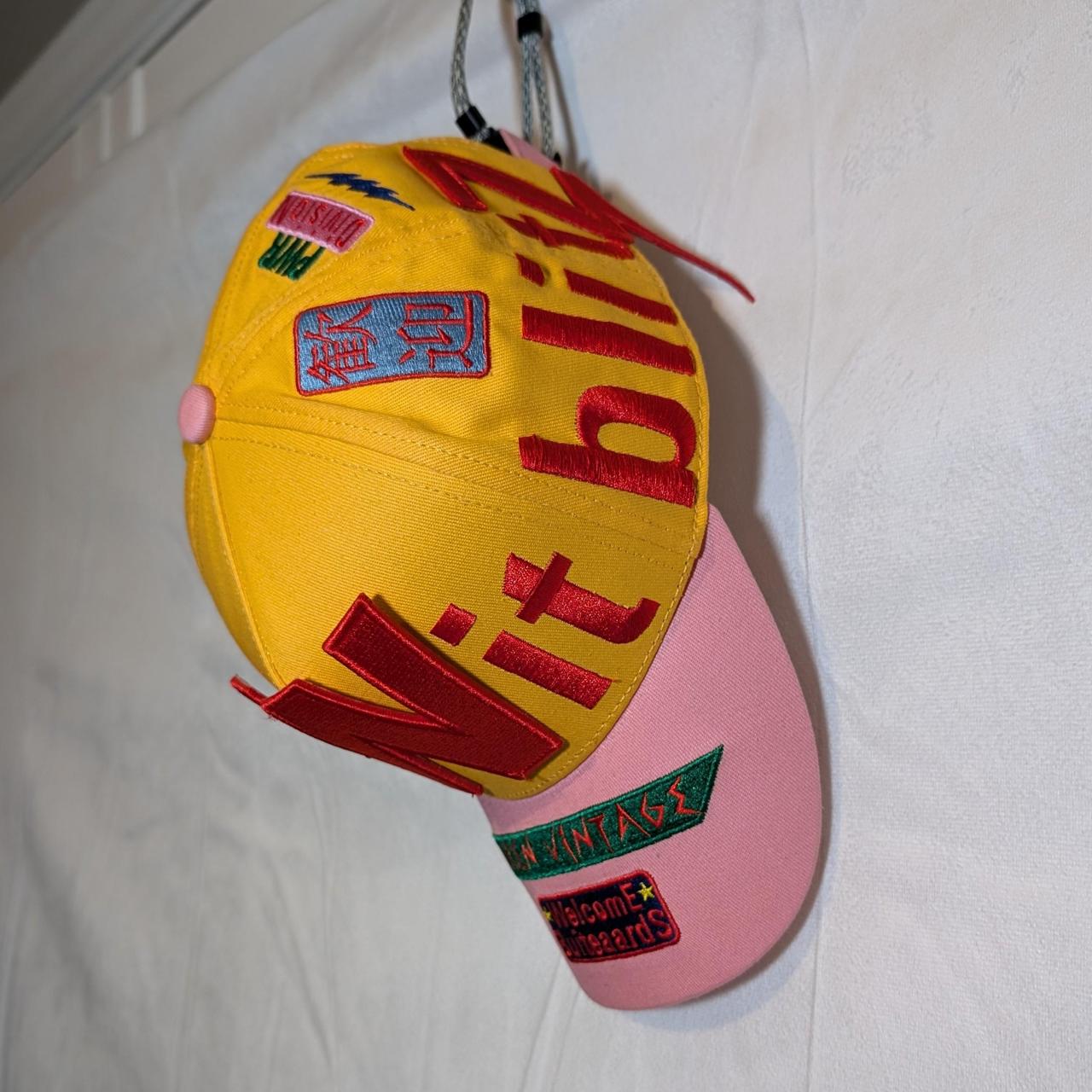Walter Van Beirendonck 38 WITBLITZ 帽子 Walter Van Beirendonck WitblitZ Cap - Blue/Green | Garmentory