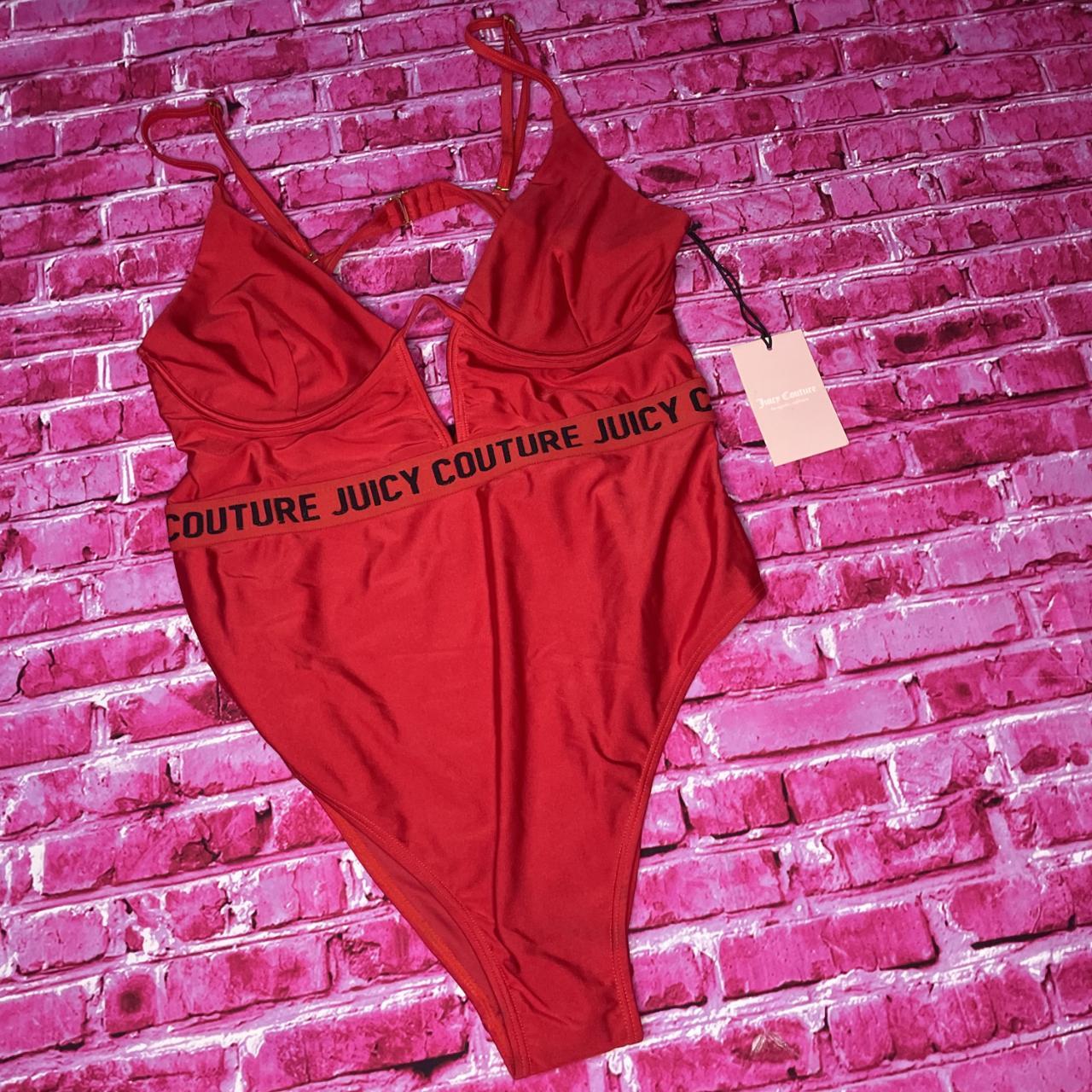 juicy couture one piece swimsuit, size xl, 0155