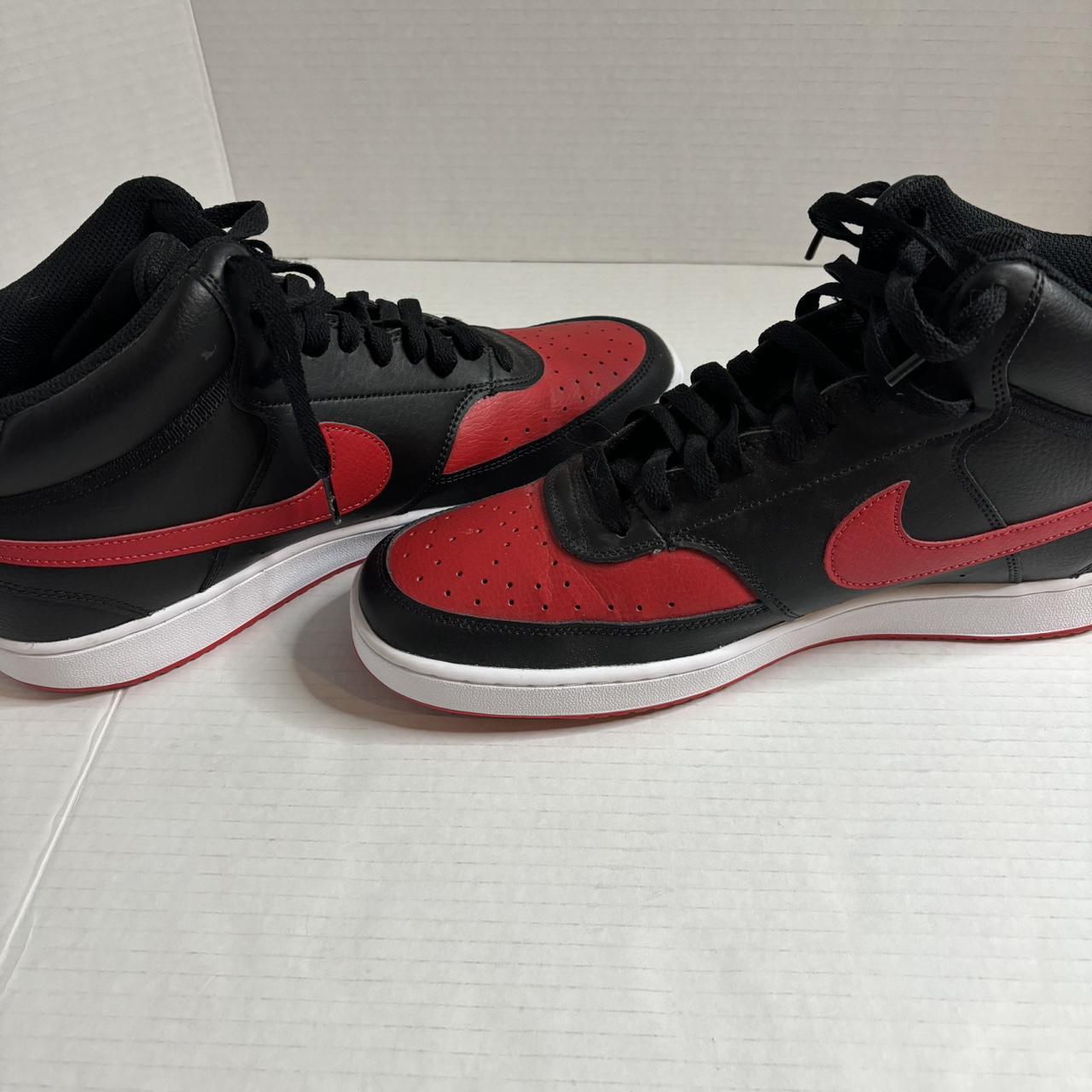 red and black nikes