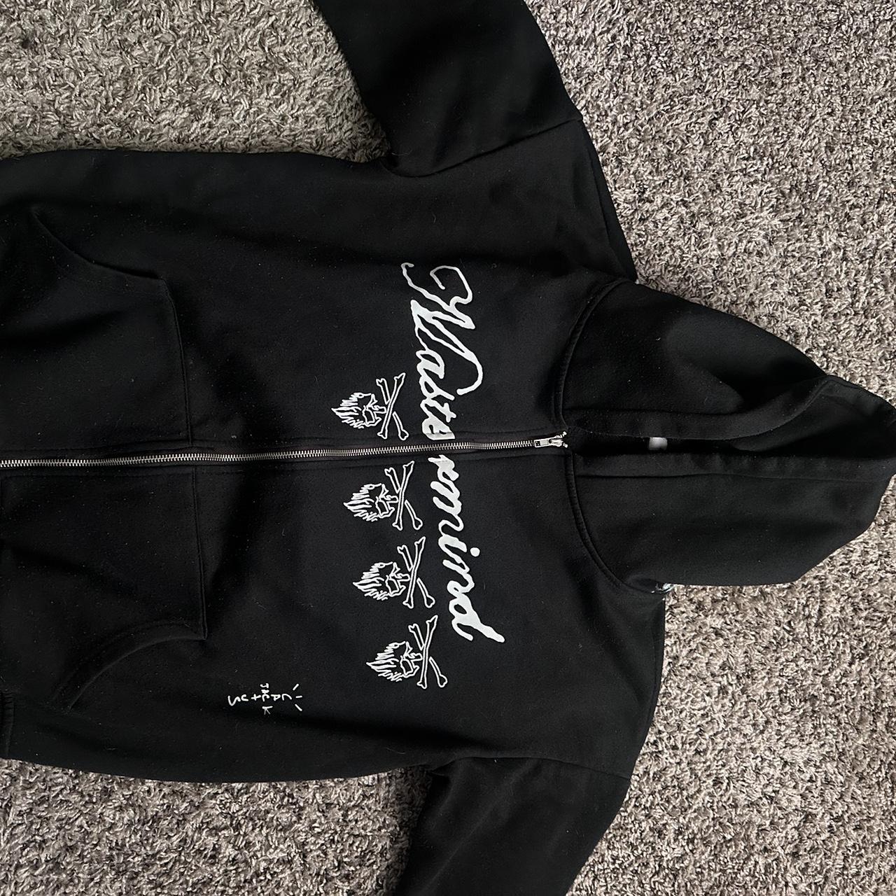 Travis Scott Cactus Jack For Mastermind Skull Zip Up... - Depop