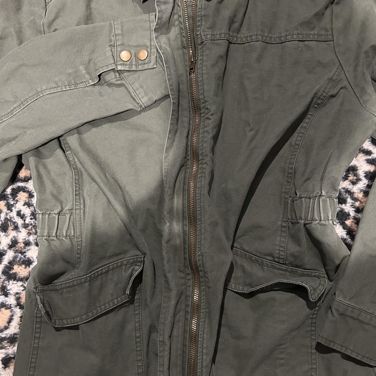 Basic Editions Women's Lightweight Jacket - Green… - image 4