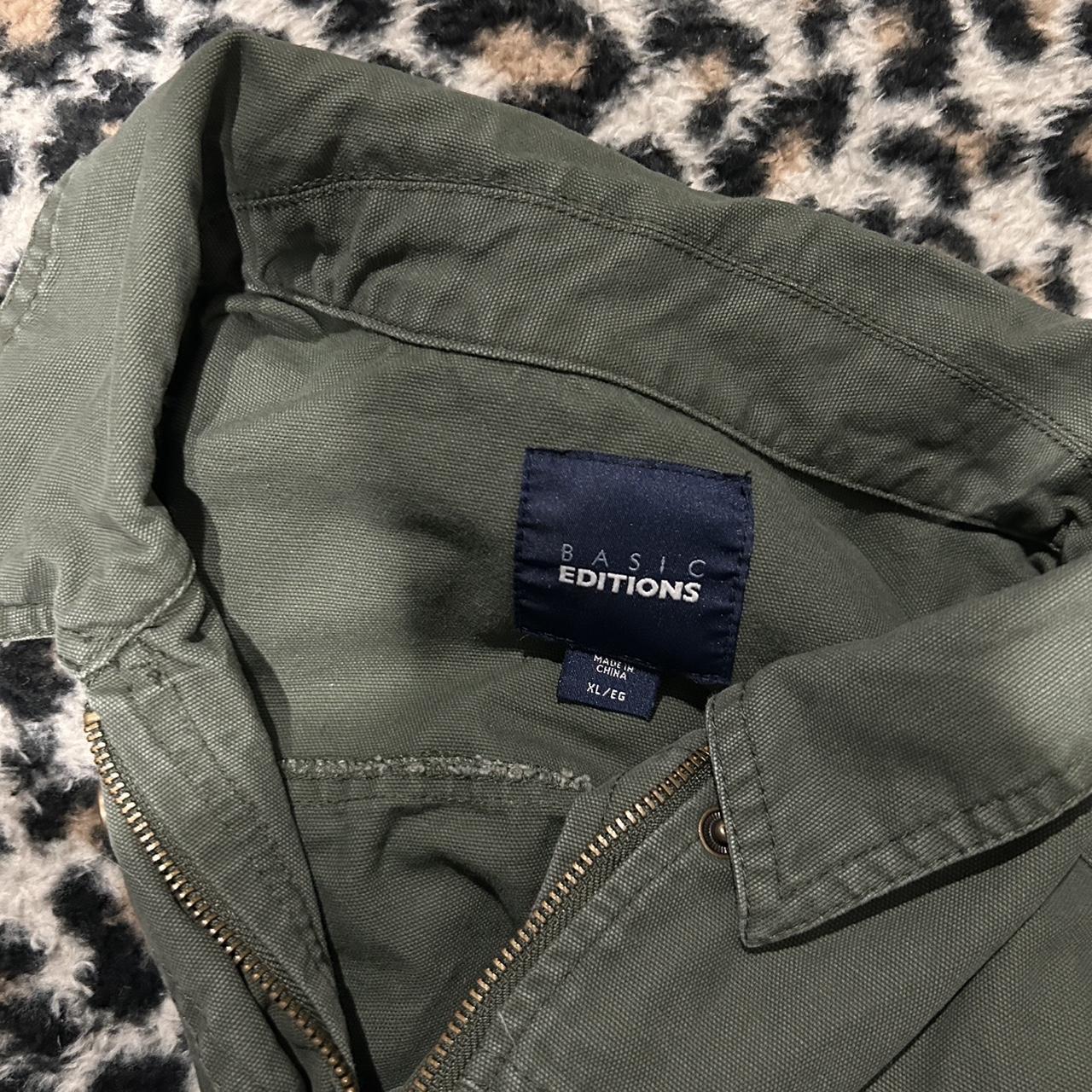 Basic Editions Women's Lightweight Jacket - Green… - image 2