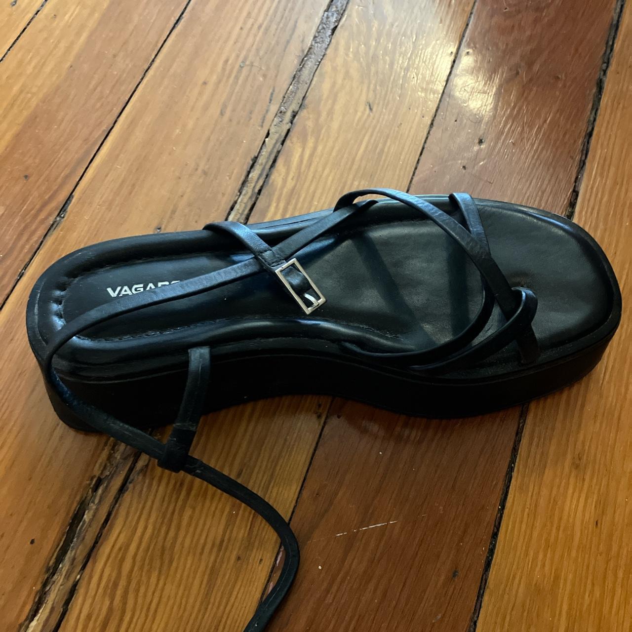 Vagabond Women's Black Sandals | Depop