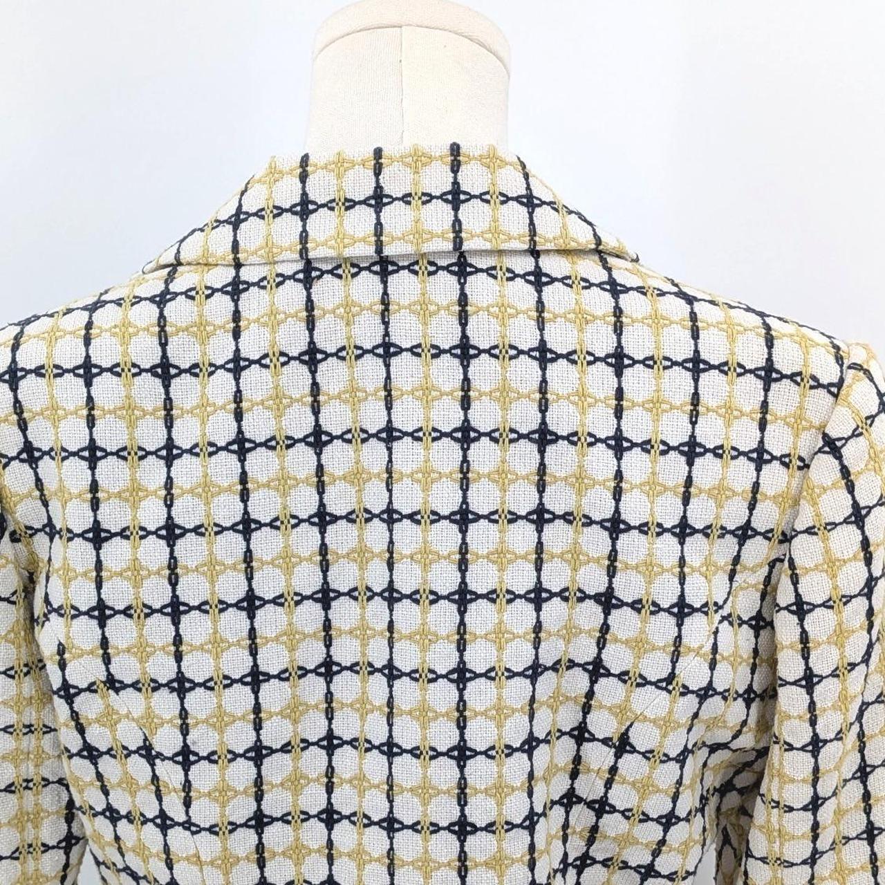 Pendleton Women's Tailored jacket - White/Yellow … - image 8
