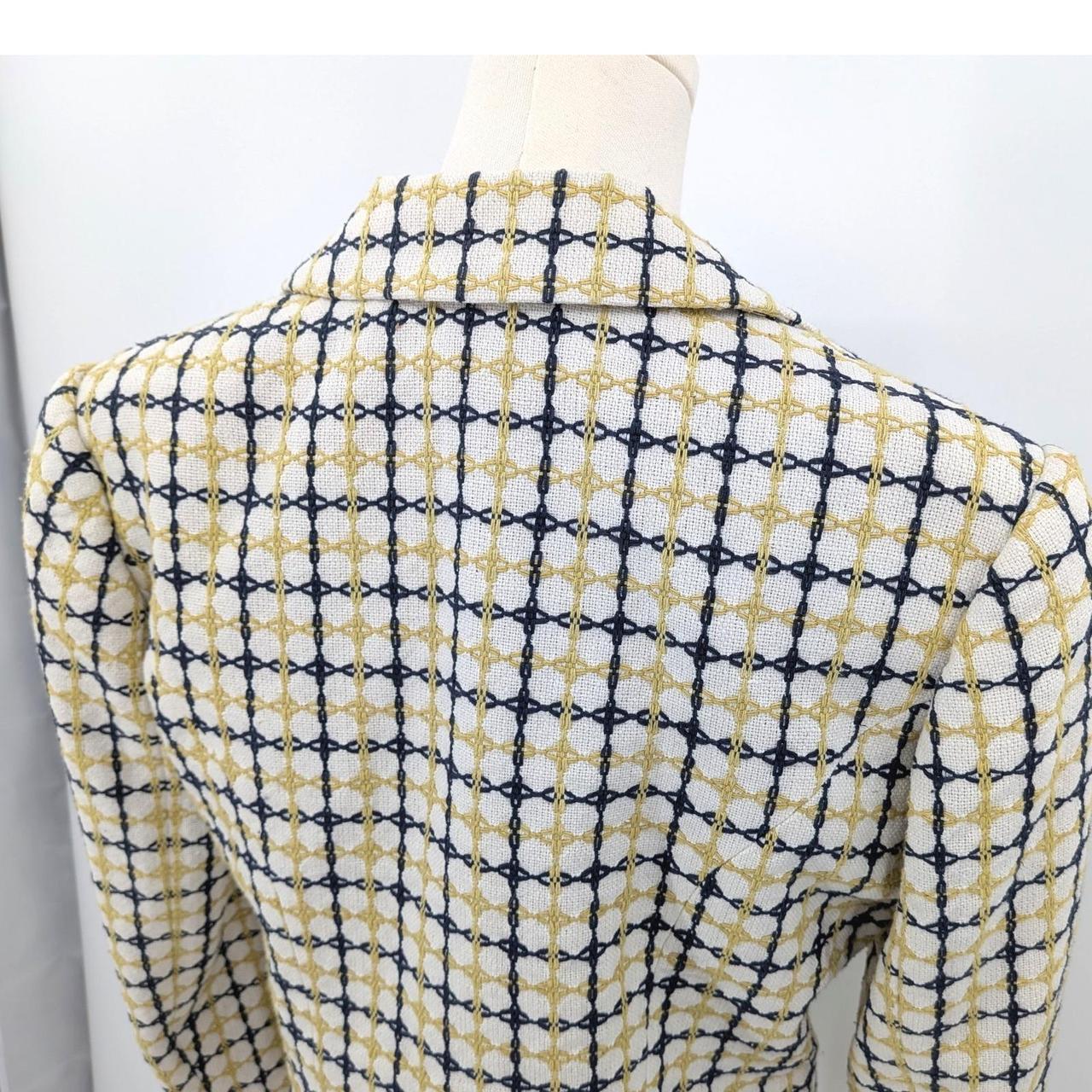 Pendleton Women's Tailored jacket - White/Yellow … - image 7