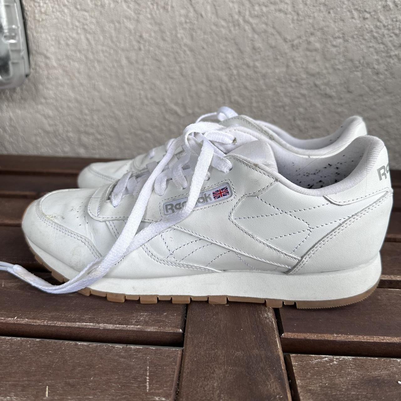 Reebok Women's White Trainers | Depop