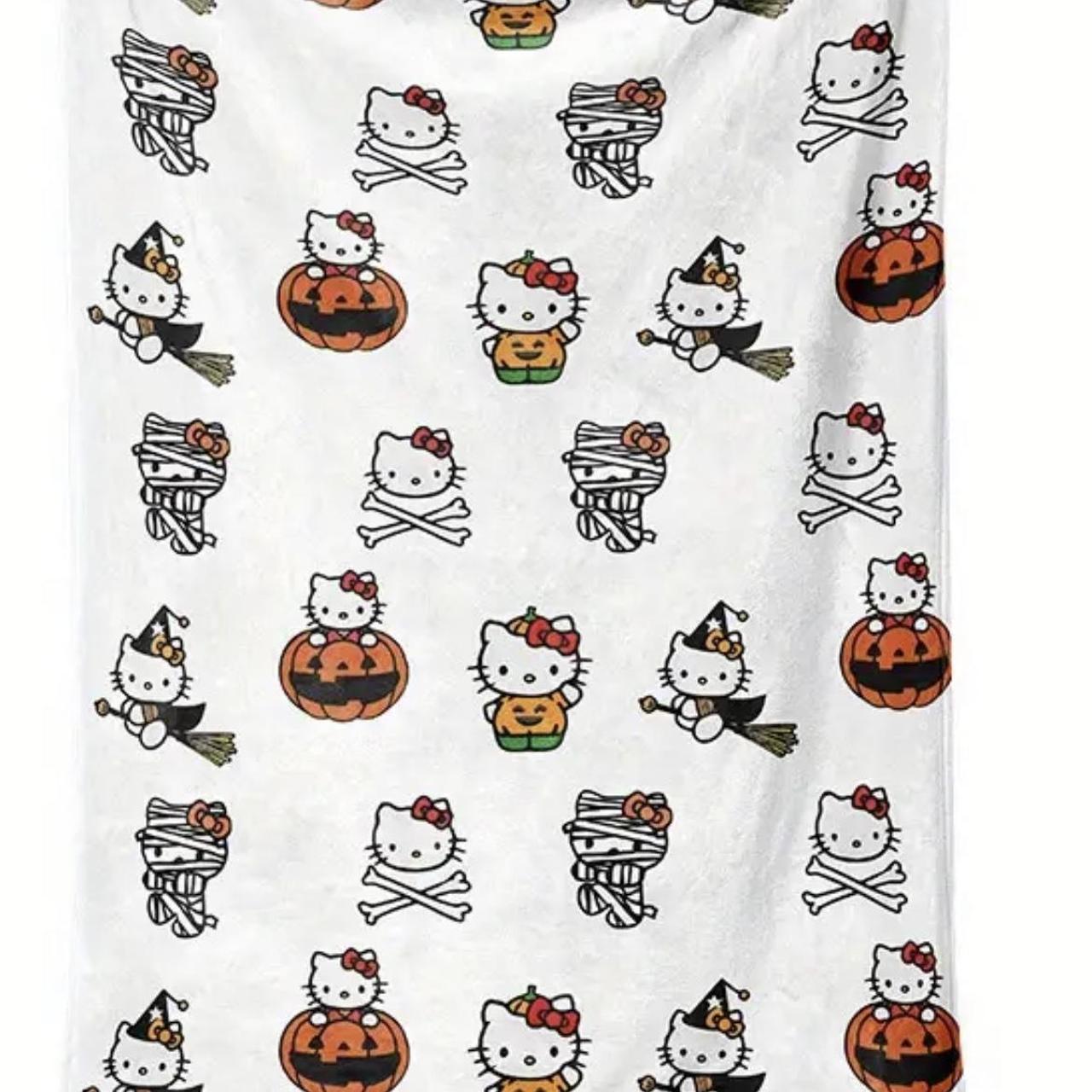 Hello Kitty Halloween Blanket hot