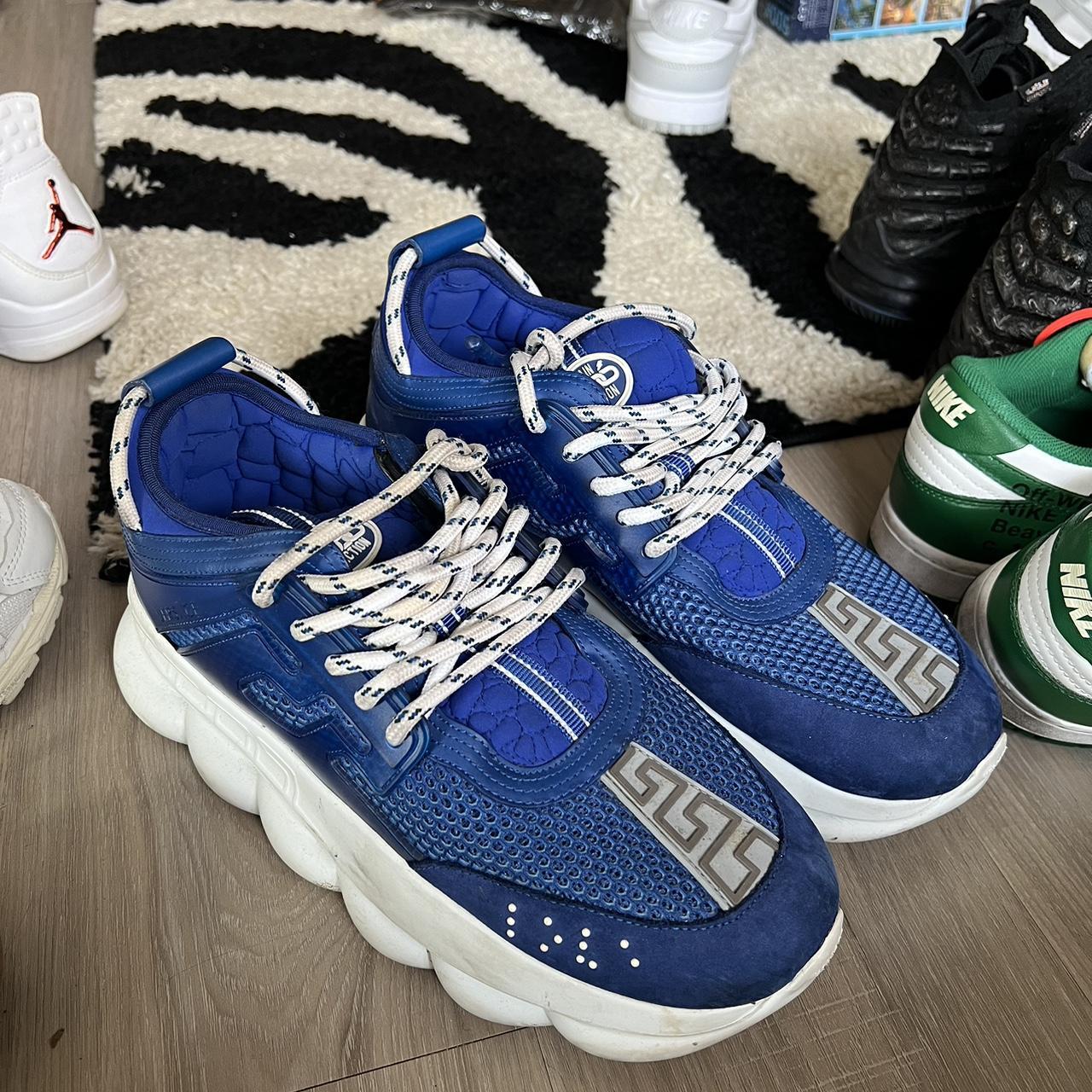 Blue Versace Chain Reaction