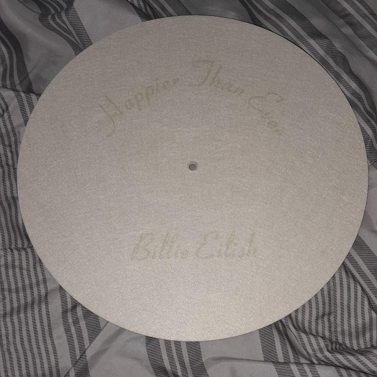 billie eilish happier than ever slip mat from her... - Depop