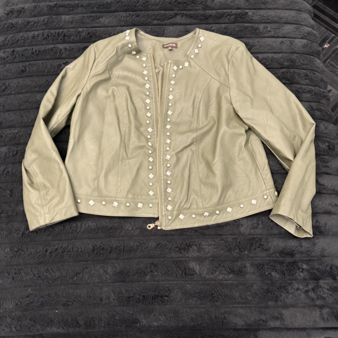 Multiples Women's Jacket - Green - L – Multiples … - image 1