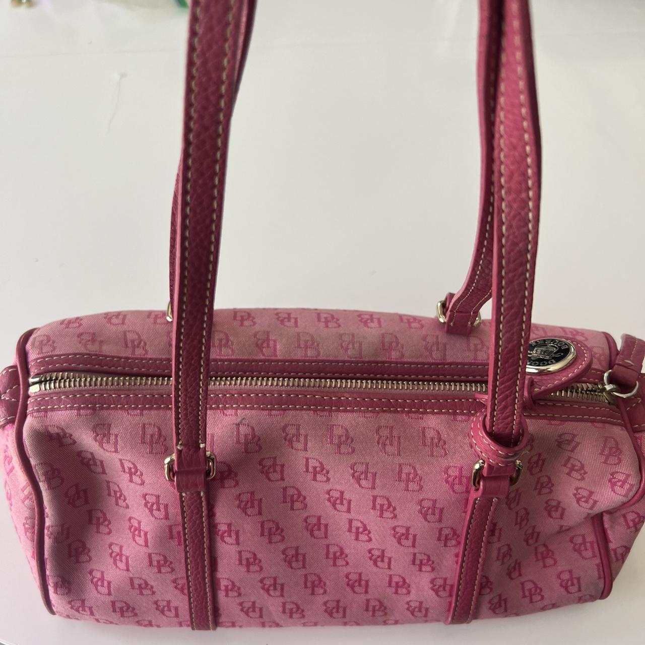 Y K Vintage Dooney Bourke Hot Pink Barbiecore Depop