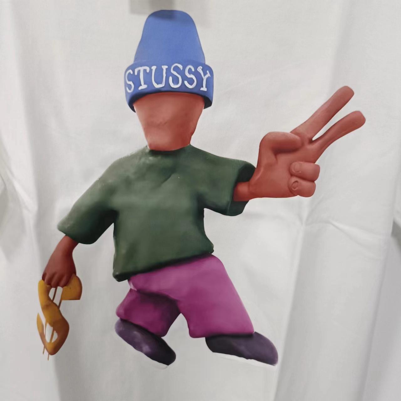 Stussy Peace & Prosperity White T-Shirt Men's | Depop