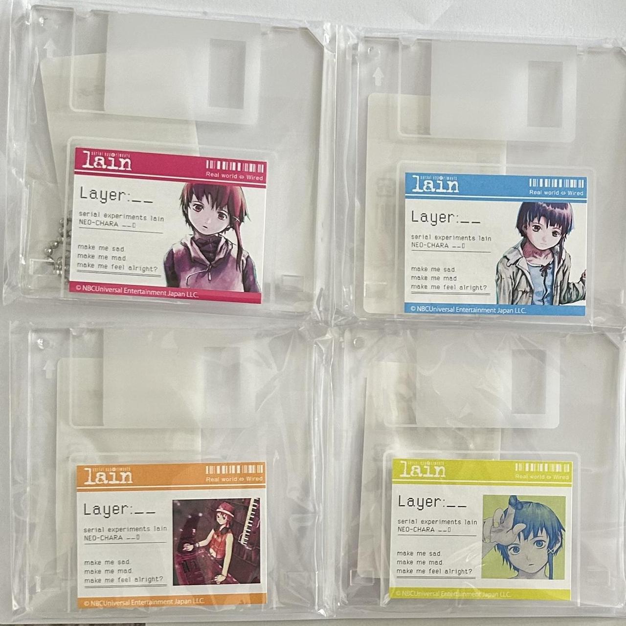 Serial Experiments Lain Acrylic Keychain Set. | Depop