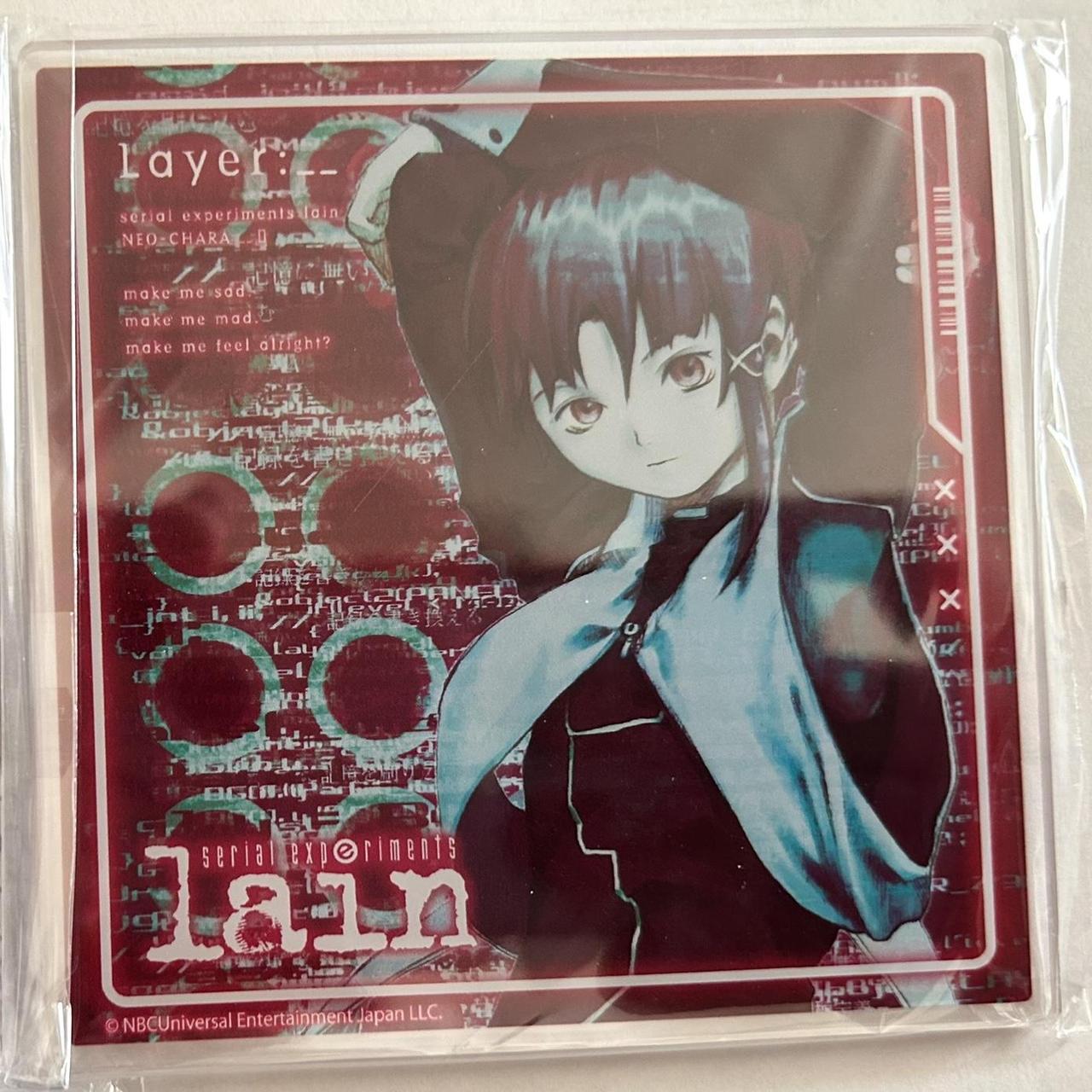 未使用　serial experiments lain 下敷き 未使用 serial experiments lain 下敷き