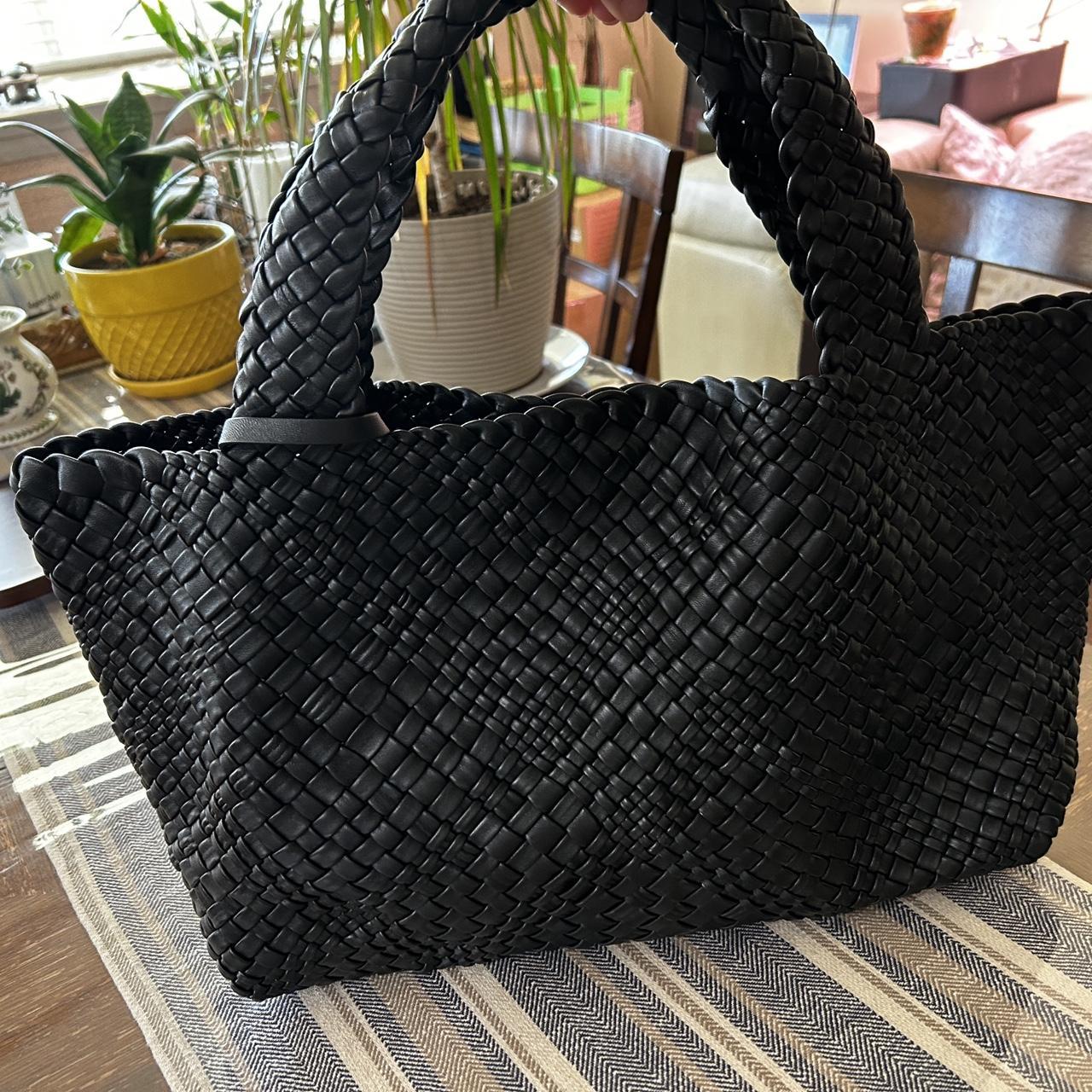 Falor woven leather tote on sale