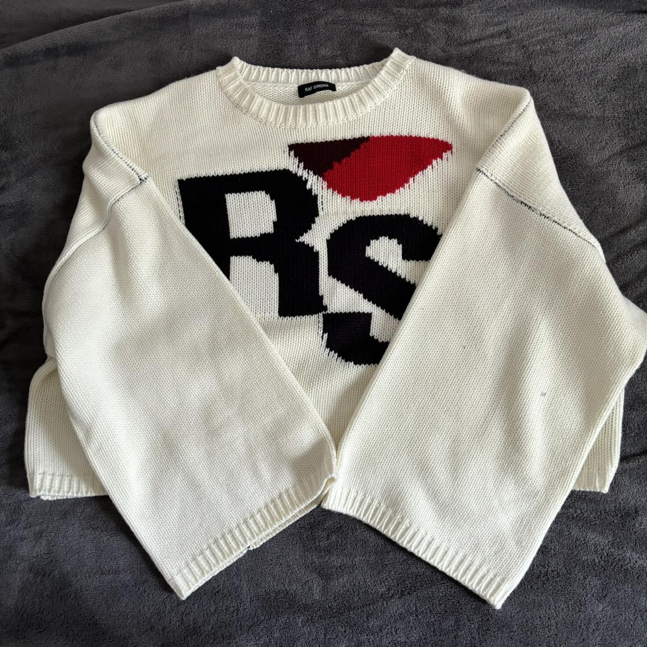 Raf simons knitwear best sale