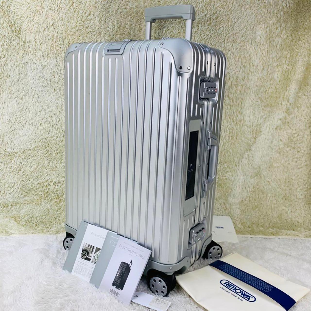 RIMOWA Topaz E-Tag Electronic Tag 68L 4 Wheel MW TSA... - Depop