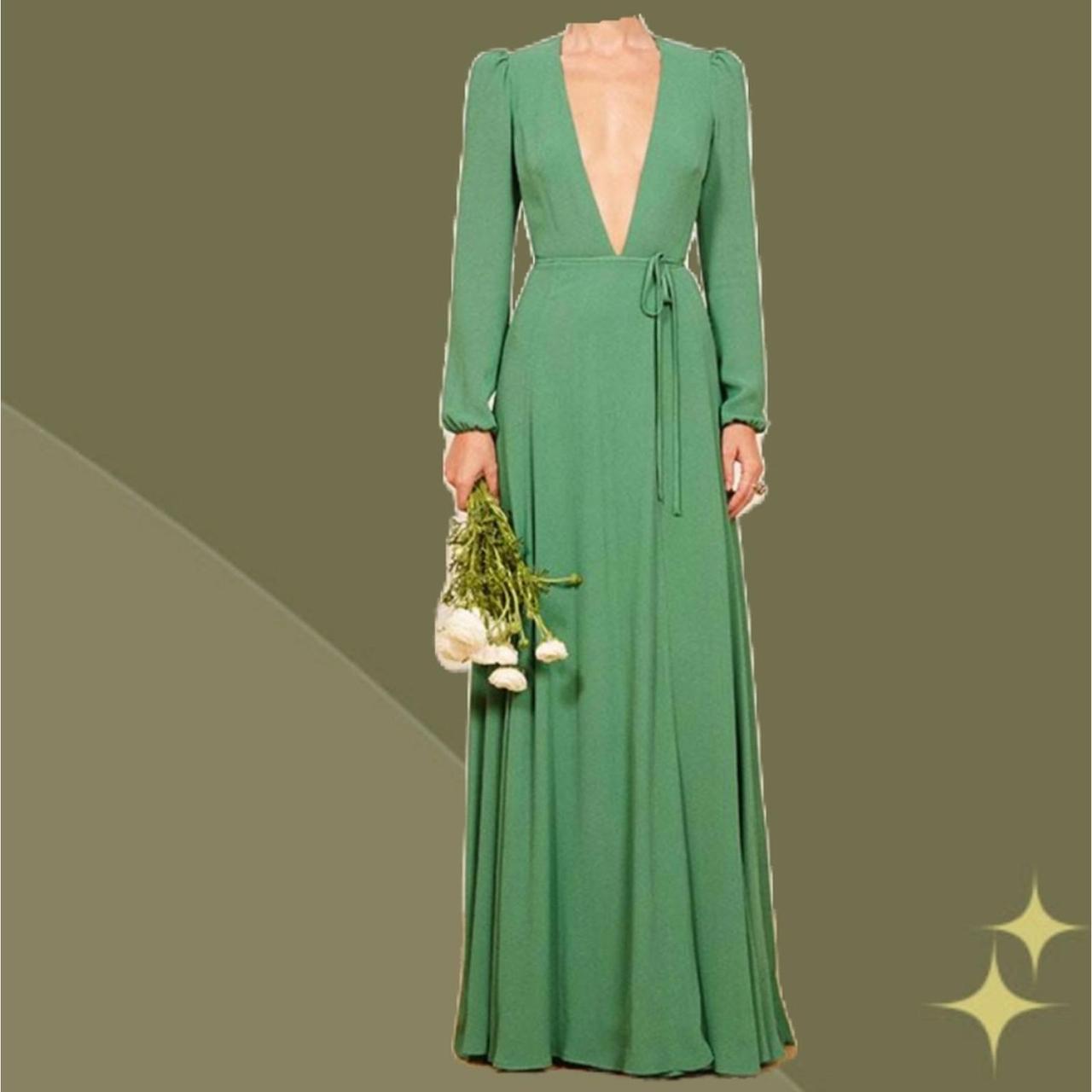 reformation Milan maxi wrap Depop