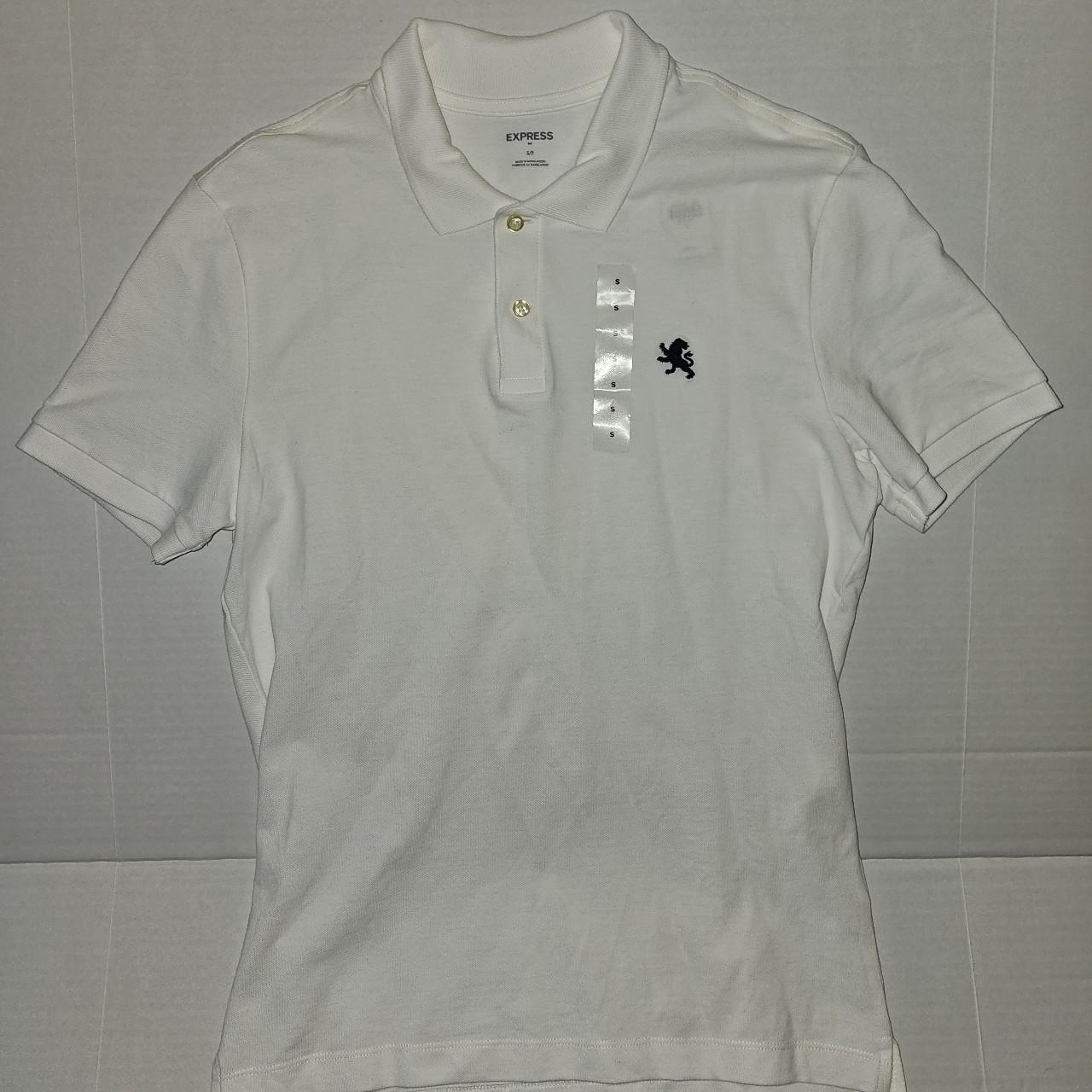 EXPRESS FITTED POLO Shirt Men s Size S Short Sleeve Depop