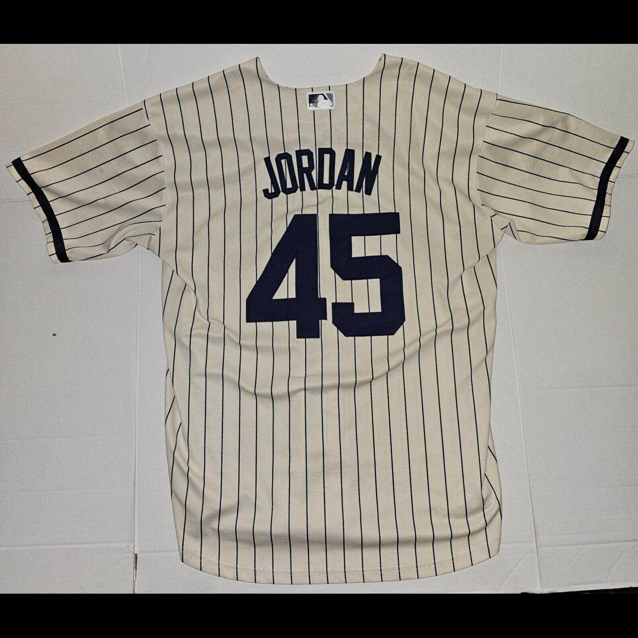 Michael jordan white sox jersey best sale