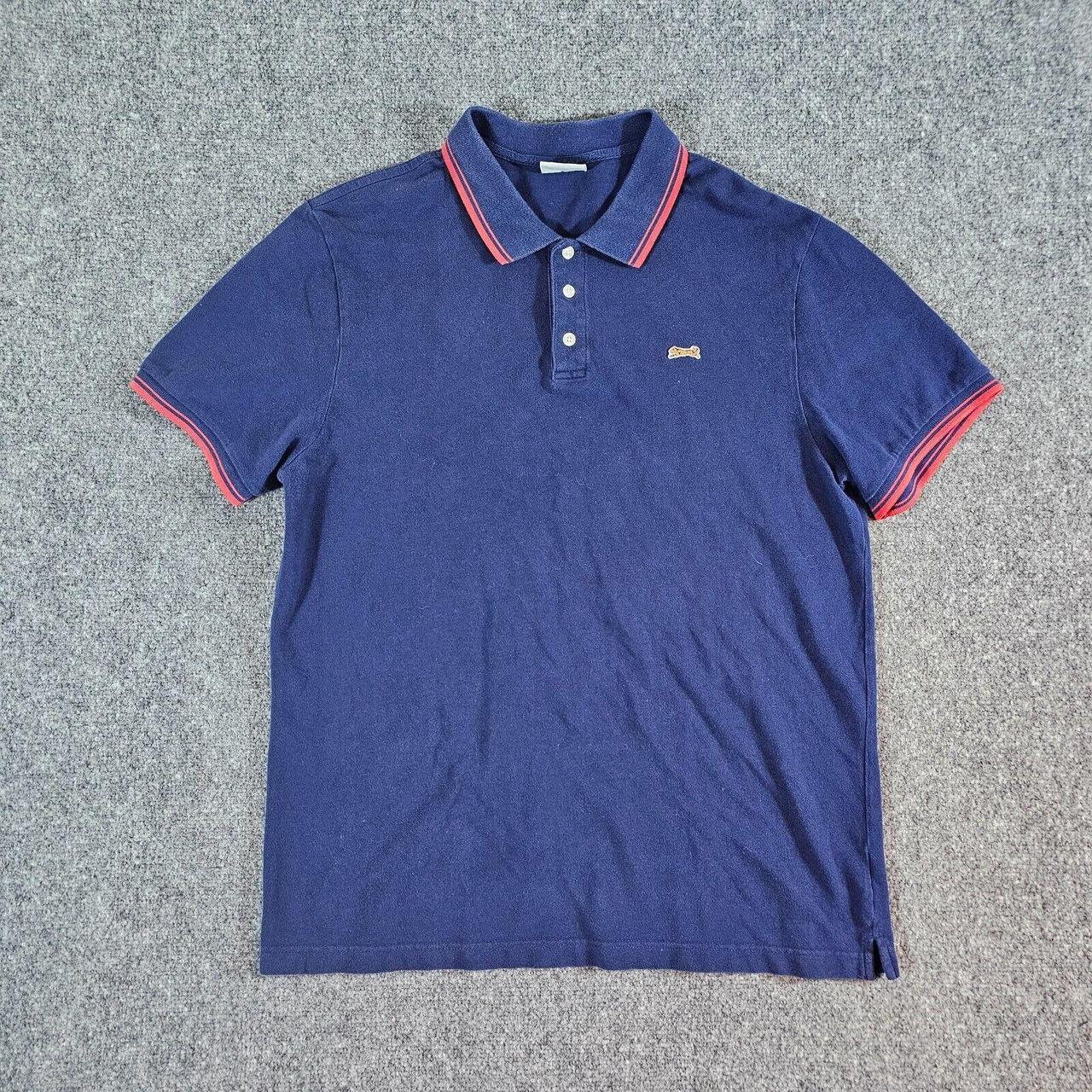 Vintage 80 s Le Tigre Polo Shirt Short Sleeve Dark. Depop