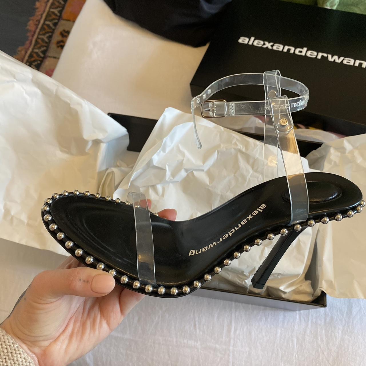 A fashion wang heels