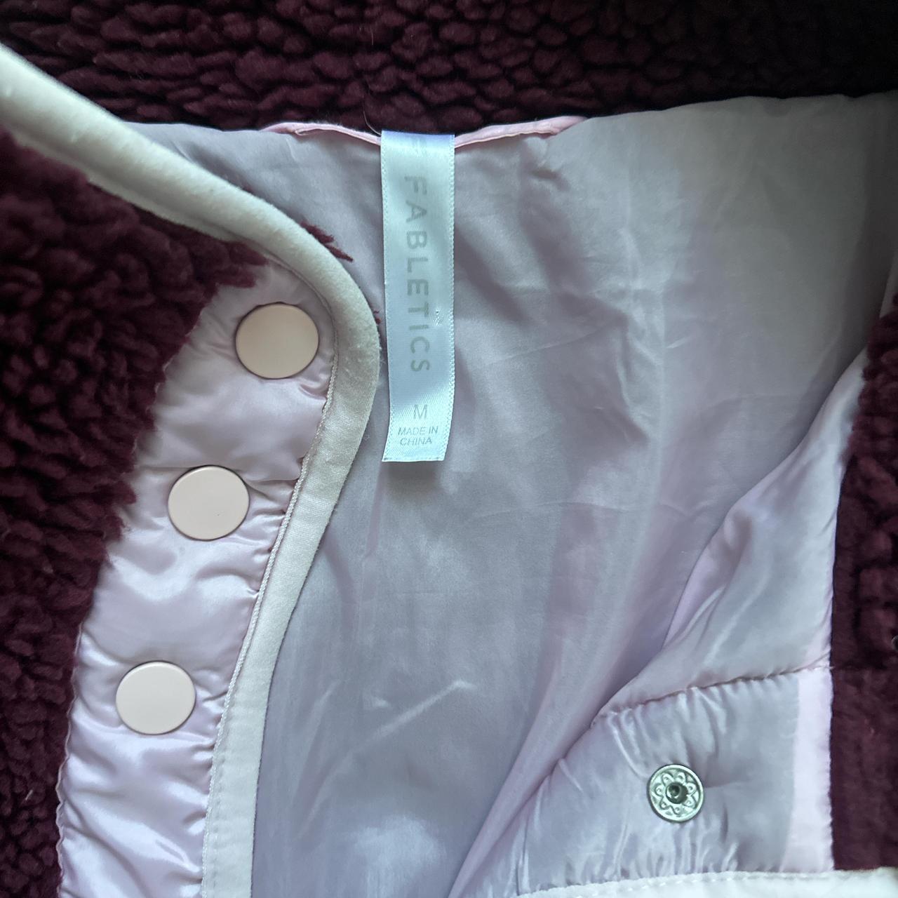 Fabletics Women's Polyester Jacket - Purple/Burgu… - image 2