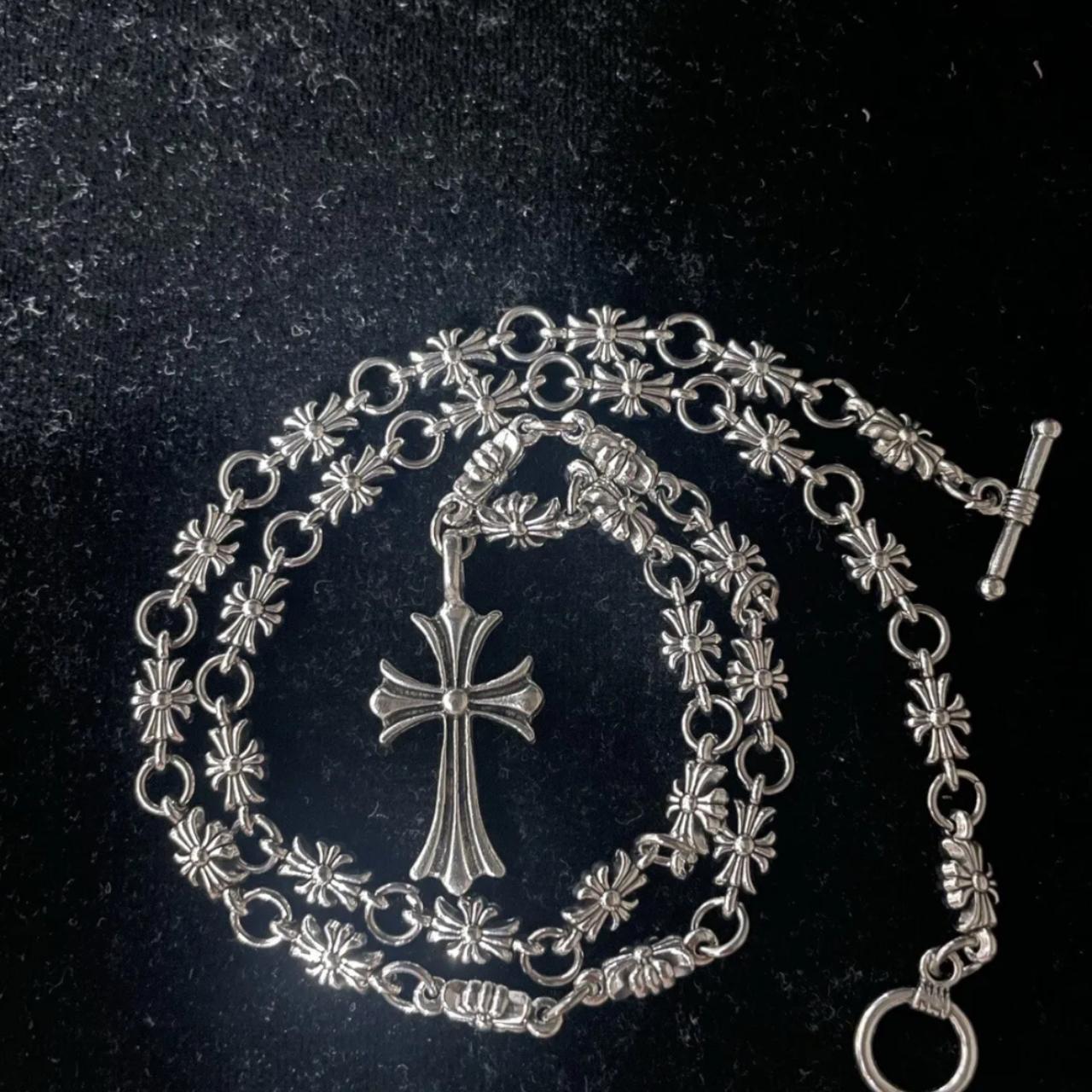 Chrome Hearts 1ball tiny CH cross Necklace 925 12.2g｜a2690190｜ALLU UK｜The  Home of Pre-Loved Luxury Fashion