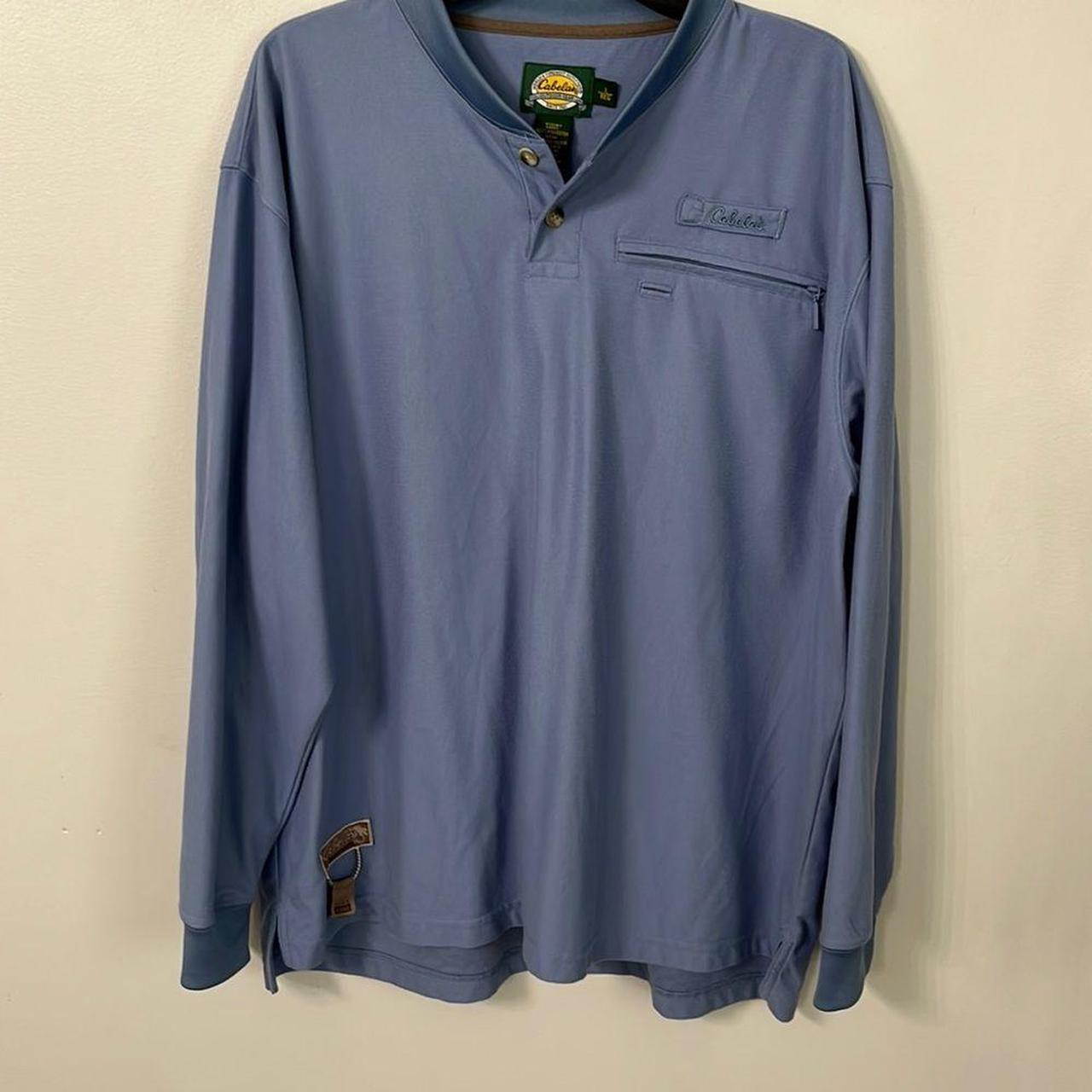 Men's Cabela's long sleeve shirt vented Men's long... Depop