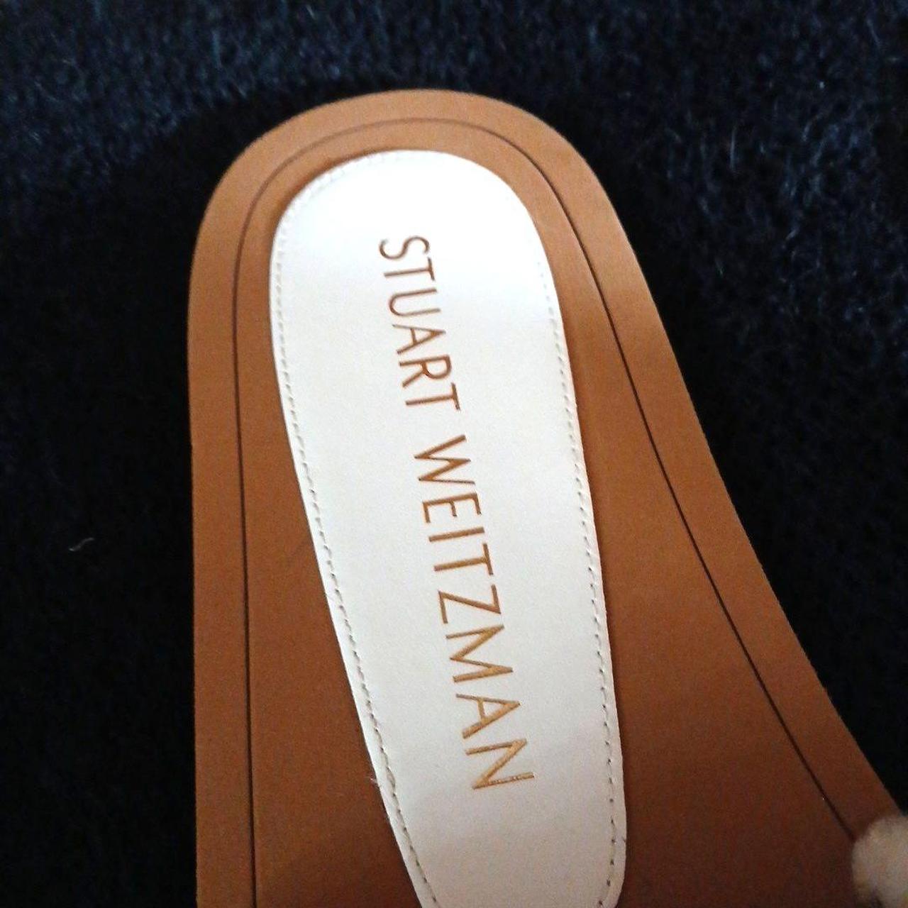 Stuart Weitzman Women's Slides - Cream - US 8.5 –… - image 4